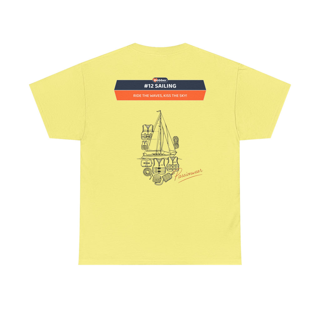 Hobber Unisex Sports & Adventure T-Shirt, #12 Sailing