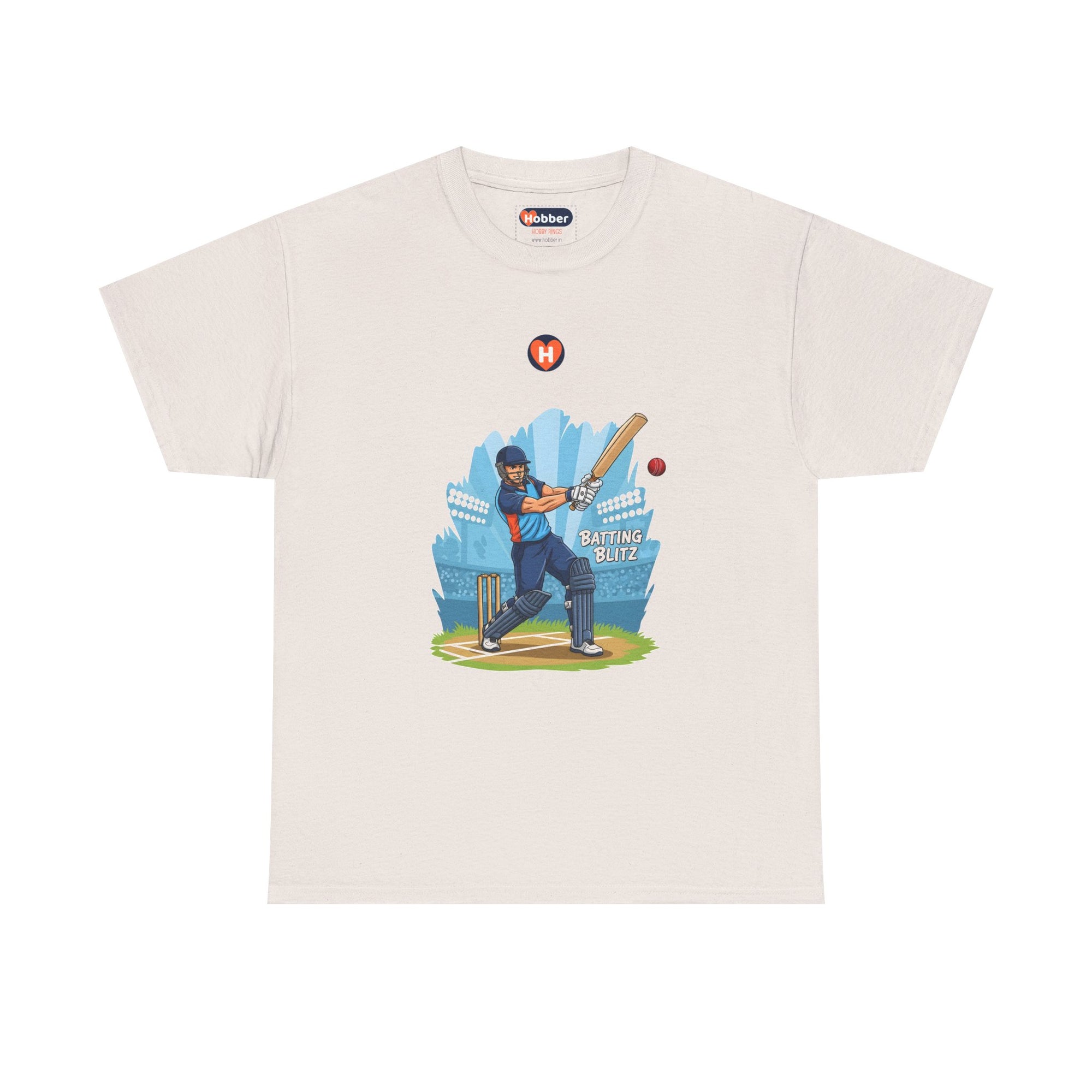 Hobber Mens Sports & Adventure T-Shirt, #25 Cricket