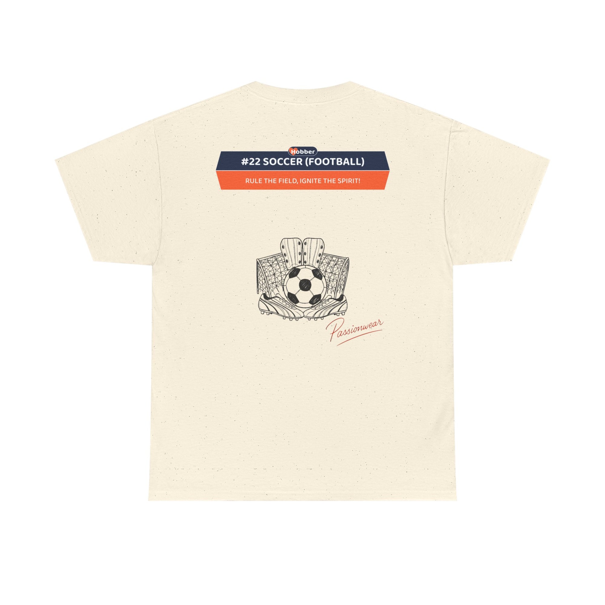 Hobber Mens Sports & Adventure T-Shirt, #22 Soccer (Football)