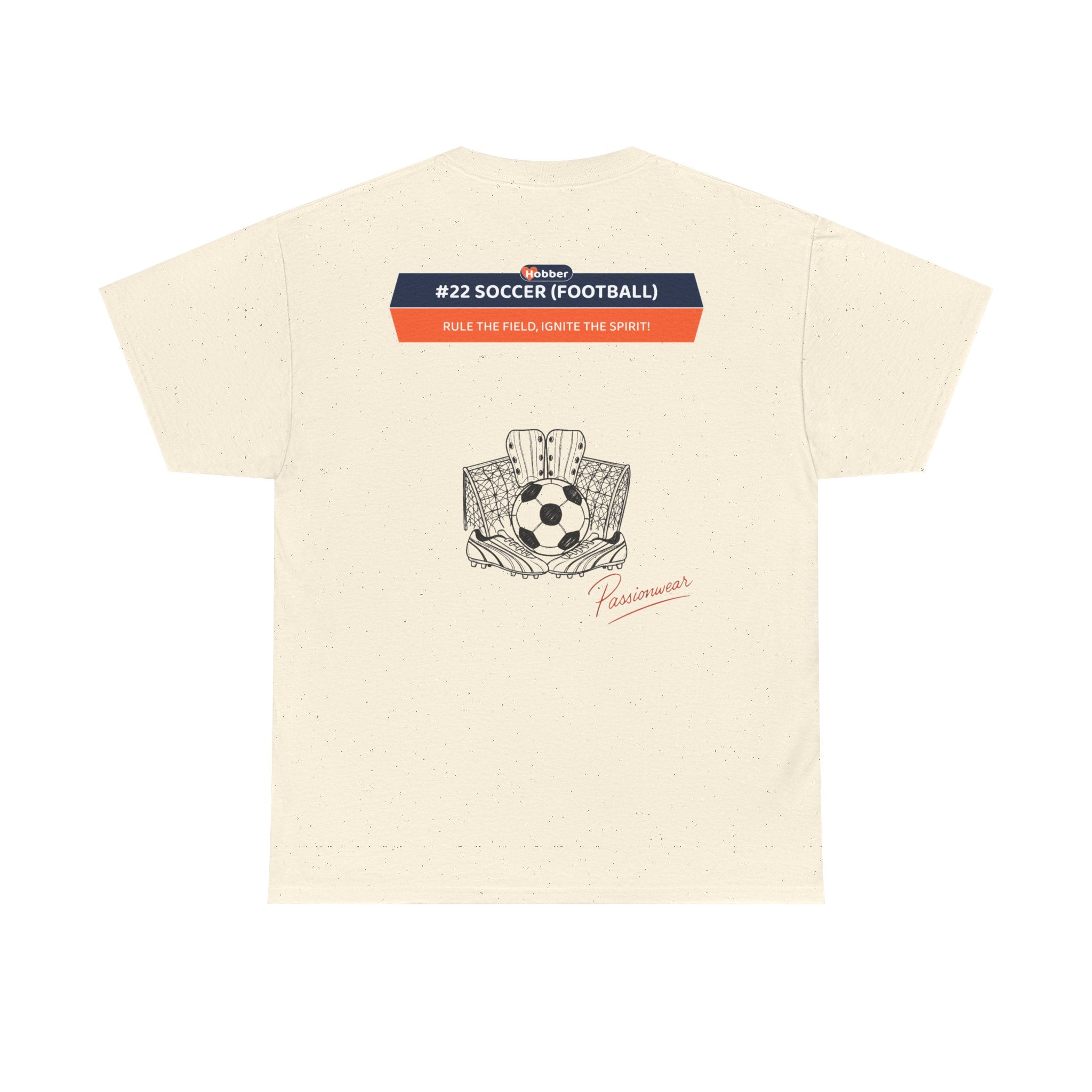 Hobber Mens Sports & Adventure T-Shirt, #22 Soccer (Football)