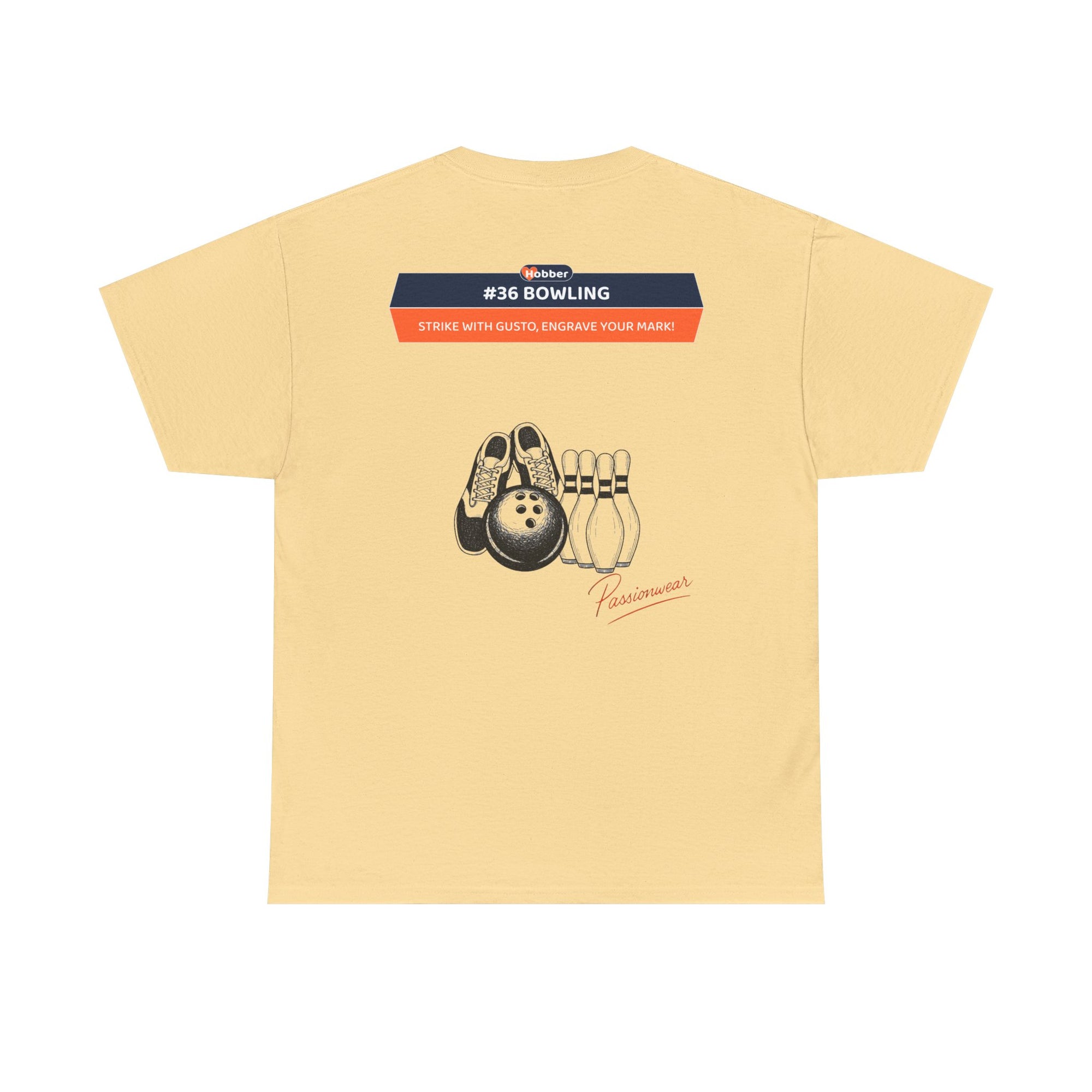 Hobber Unisex Sports & Adventure T-Shirt, #36 Bowling