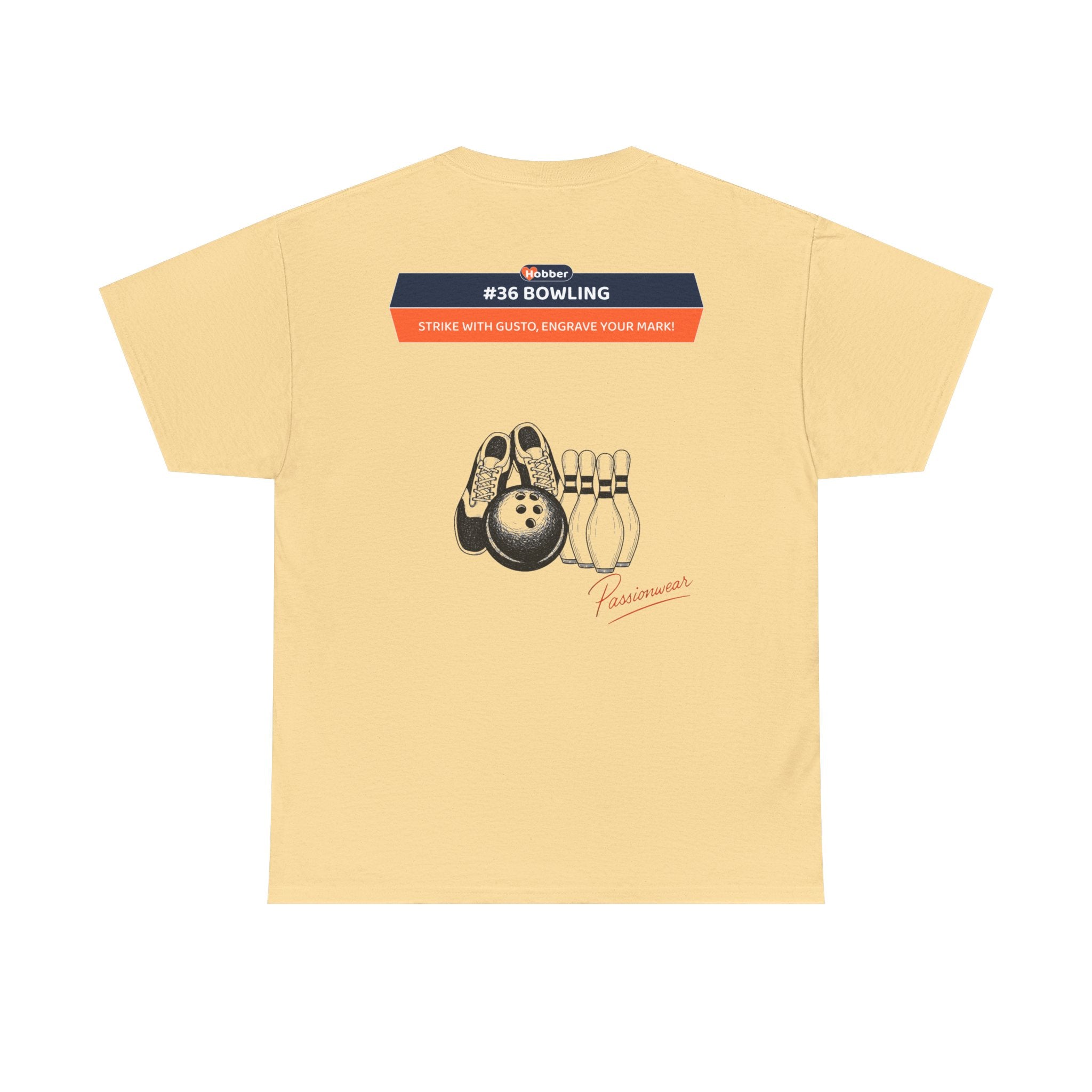 Hobber Unisex Sports & Adventure T-Shirt, #36 Bowling