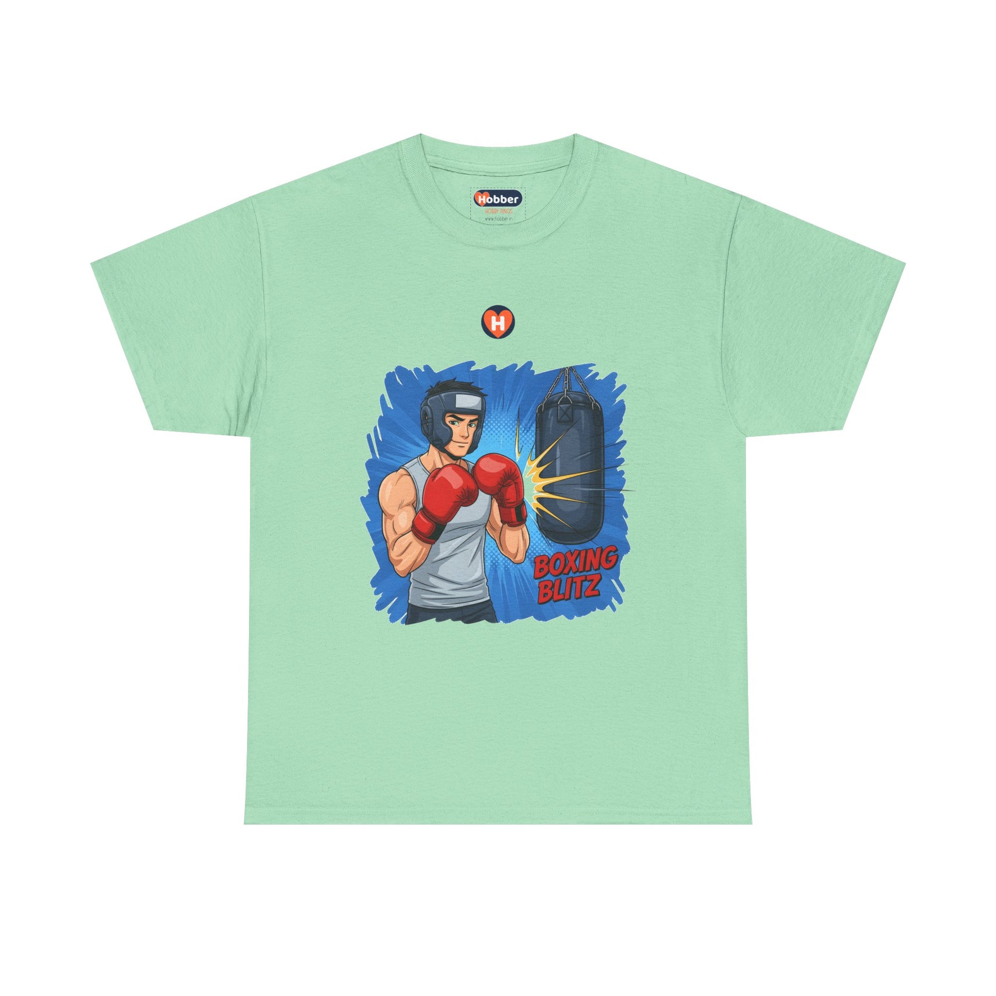 Hobber Mens Sports & Adventure T-Shirt, #47 Boxing