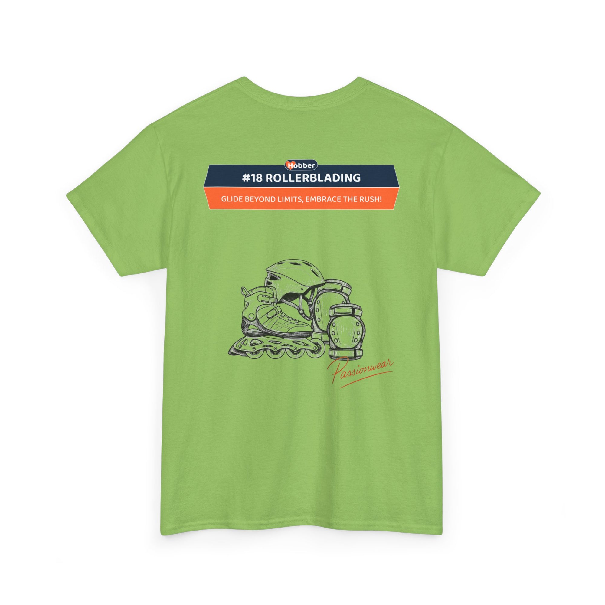 Hobber Unisex Sports & Adventure T-Shirt, #18 Rollerblading