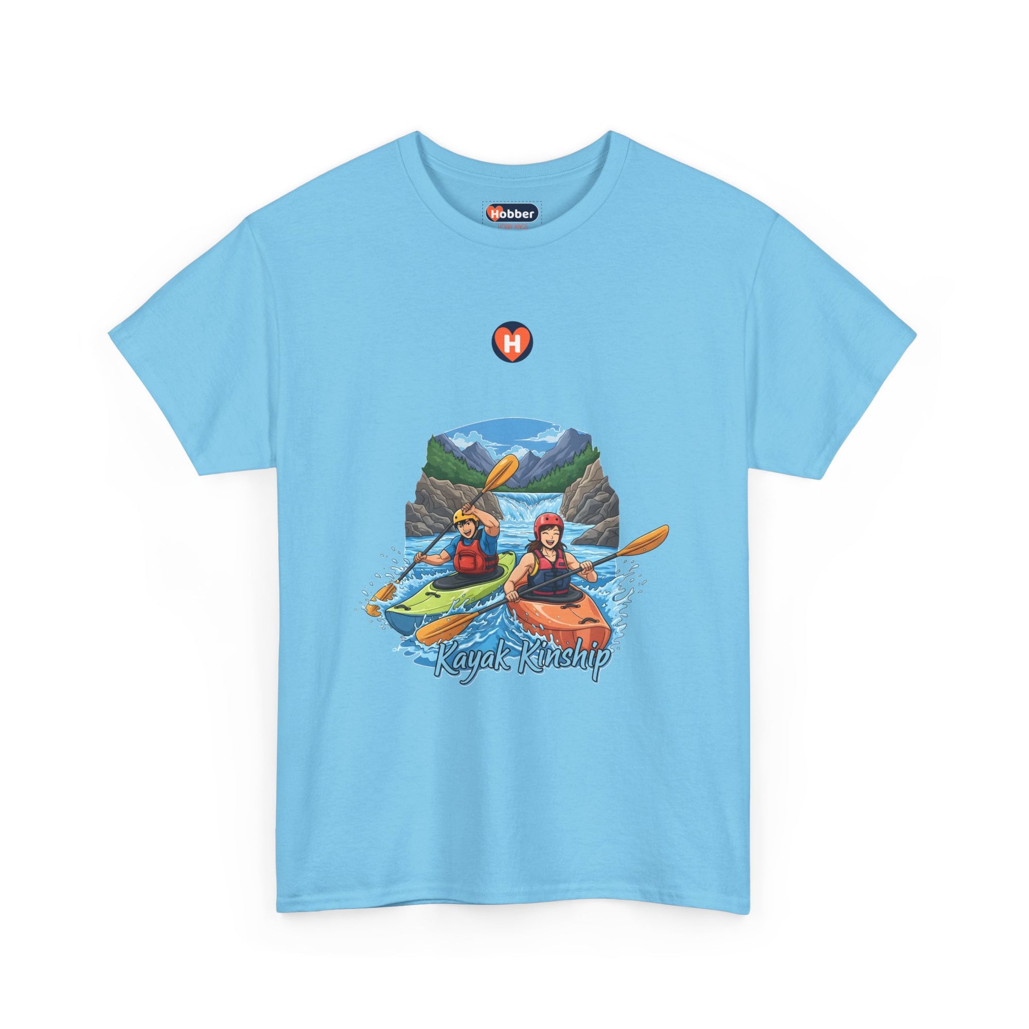 Hobber Unisex Sports & Adventure T-Shirt, #9 Kayaking