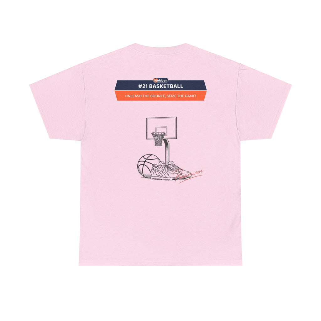 Hobber Mens Sports & Adventure T-Shirt, #21 Basketball