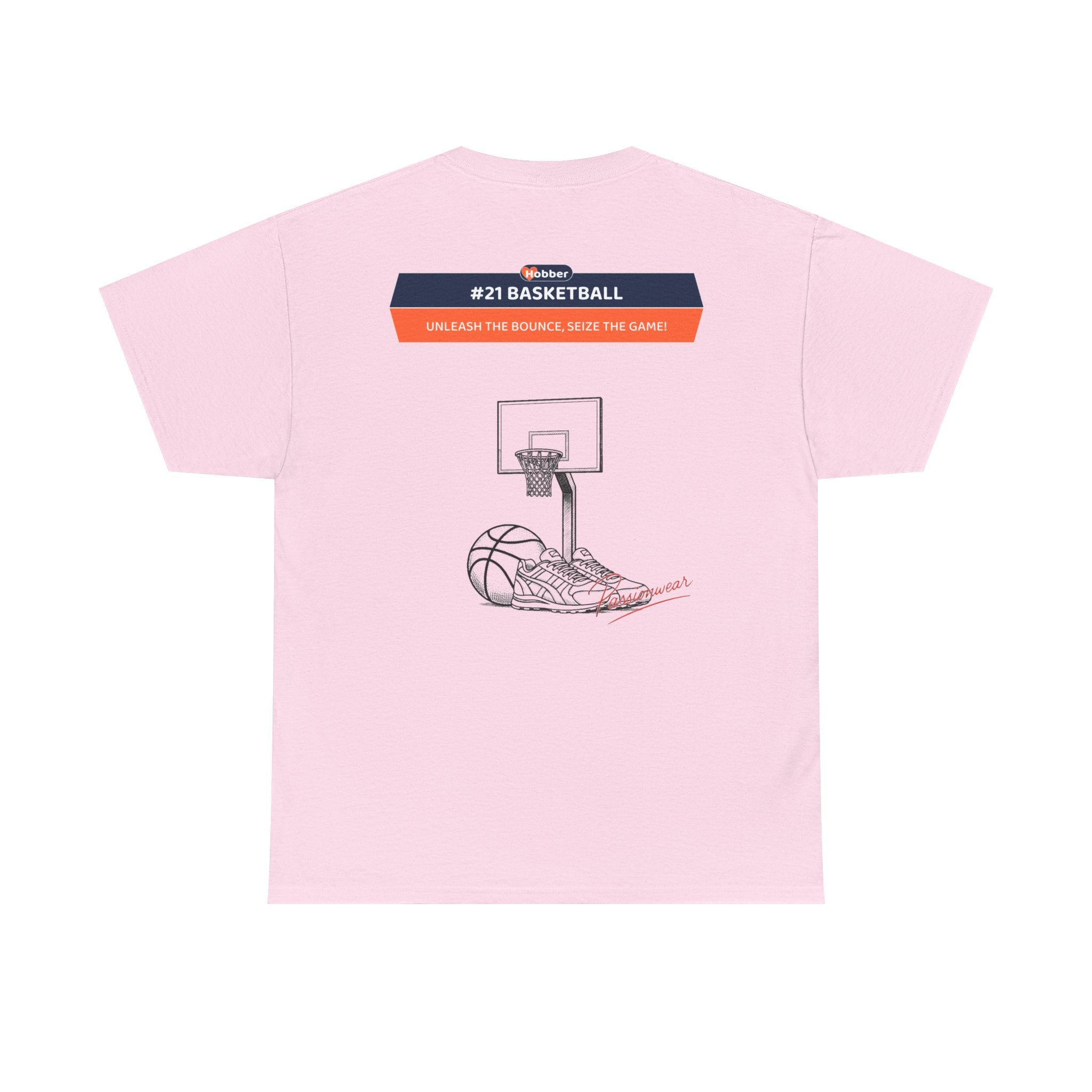 Hobber Mens Sports & Adventure T-Shirt, #21 Basketball