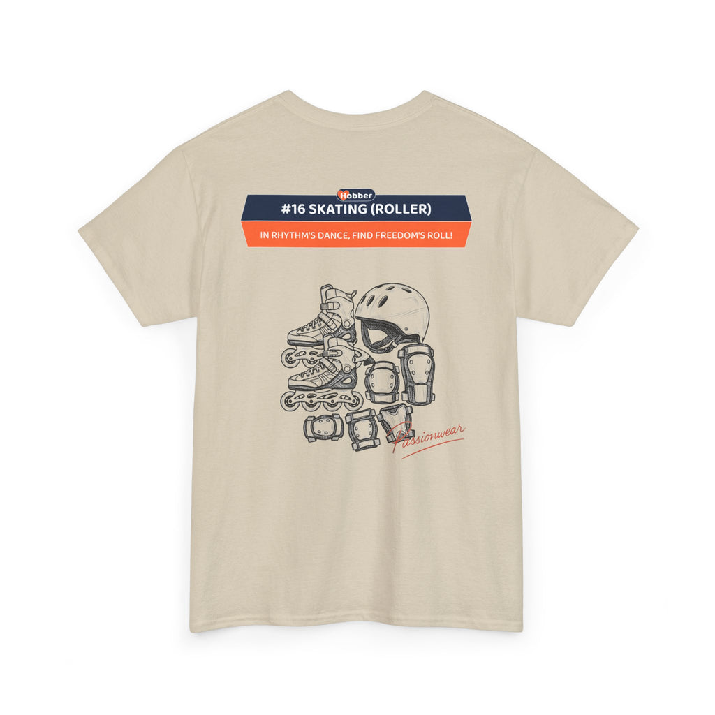 Hobber Unisex Sports & Adventure T-Shirt, #16 Skating (Roller)