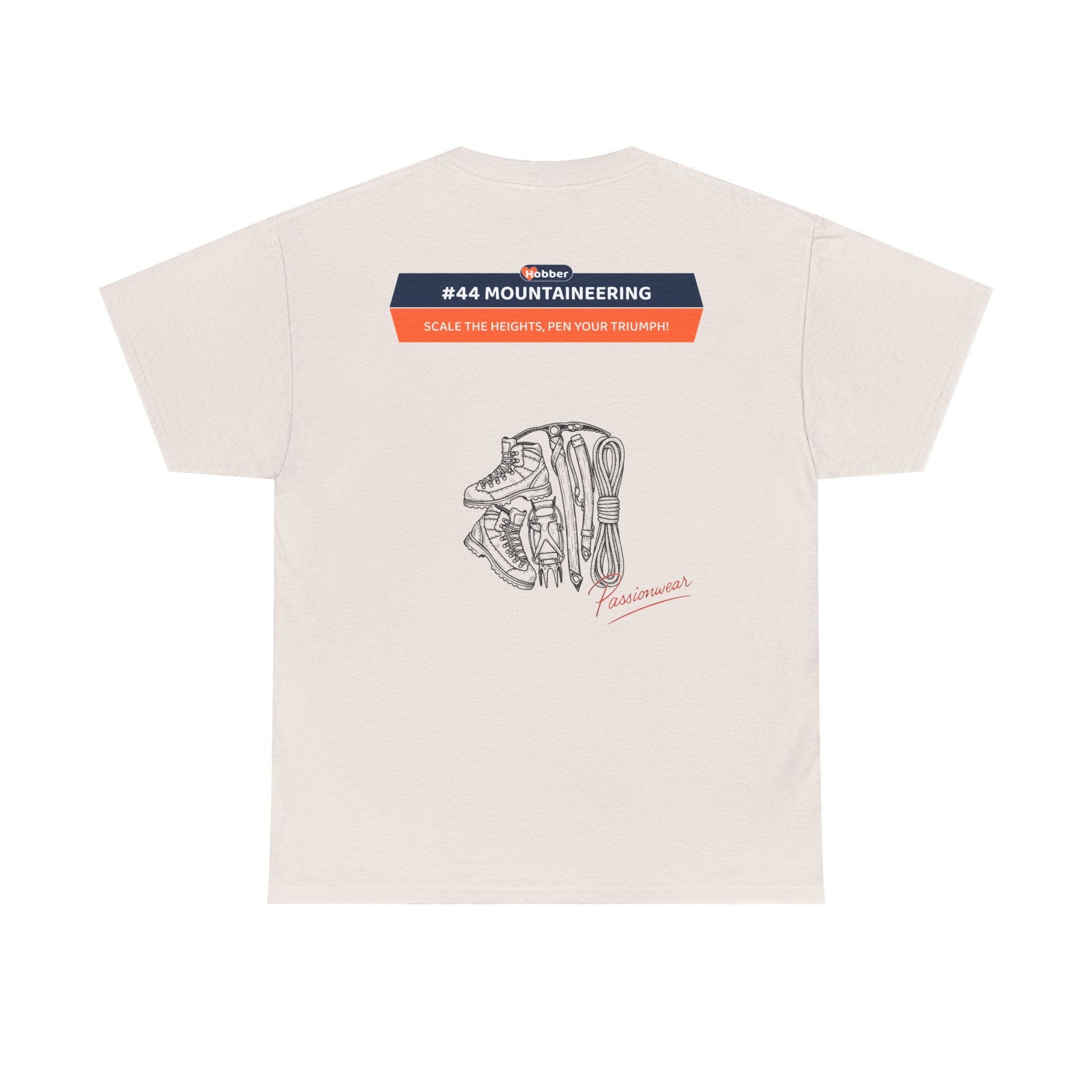 Hobber Mens Sports & Adventure T-Shirt, #44 Mountaineering