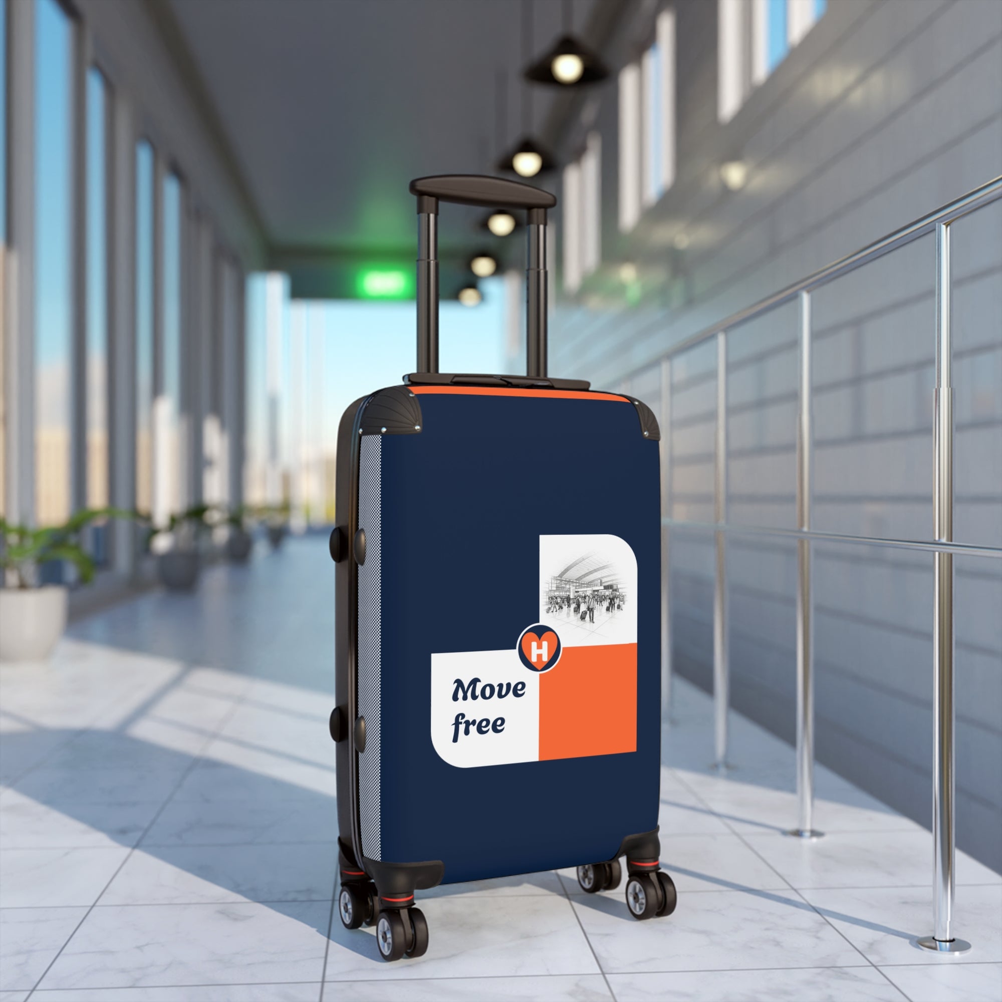 Hobber MoveFree: Stylish Travel Suitcase for Jetsetters, Creators & Bold Explorers