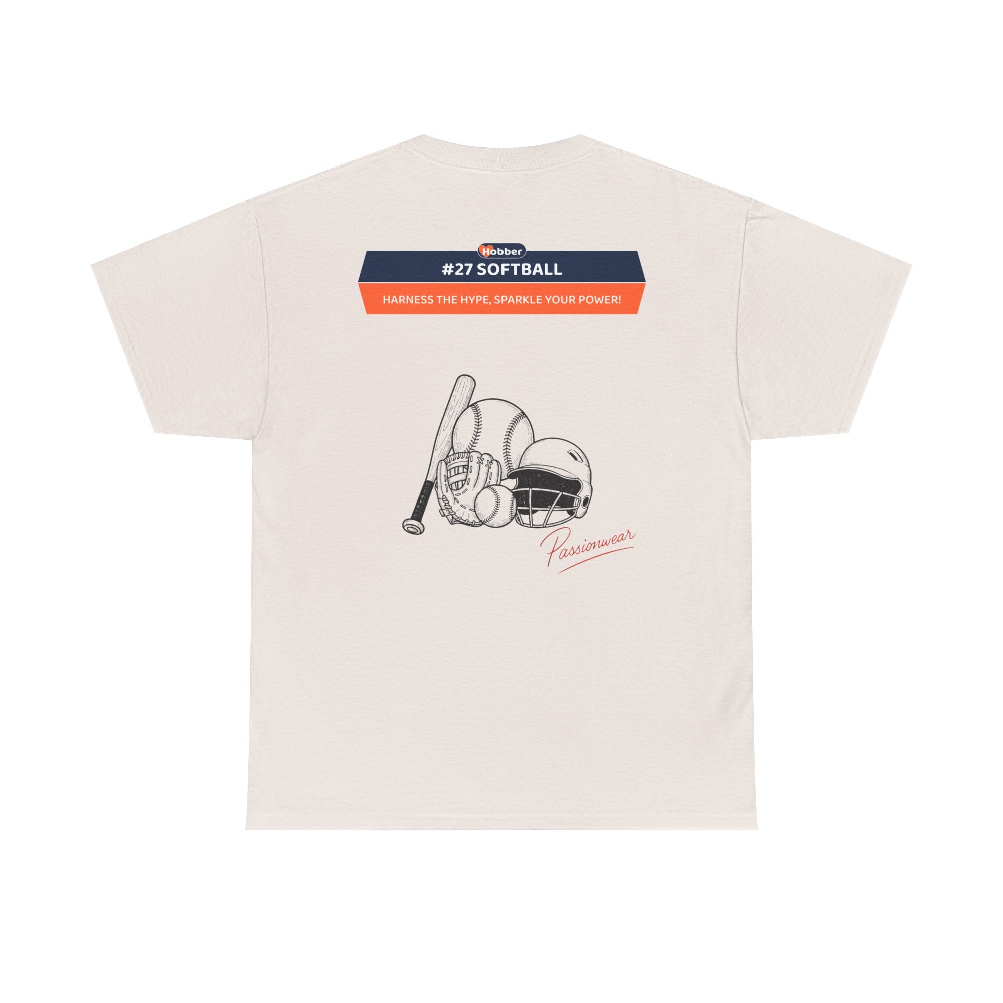 Hobber Unisex Sports & Adventure T-Shirt, #27 Softball