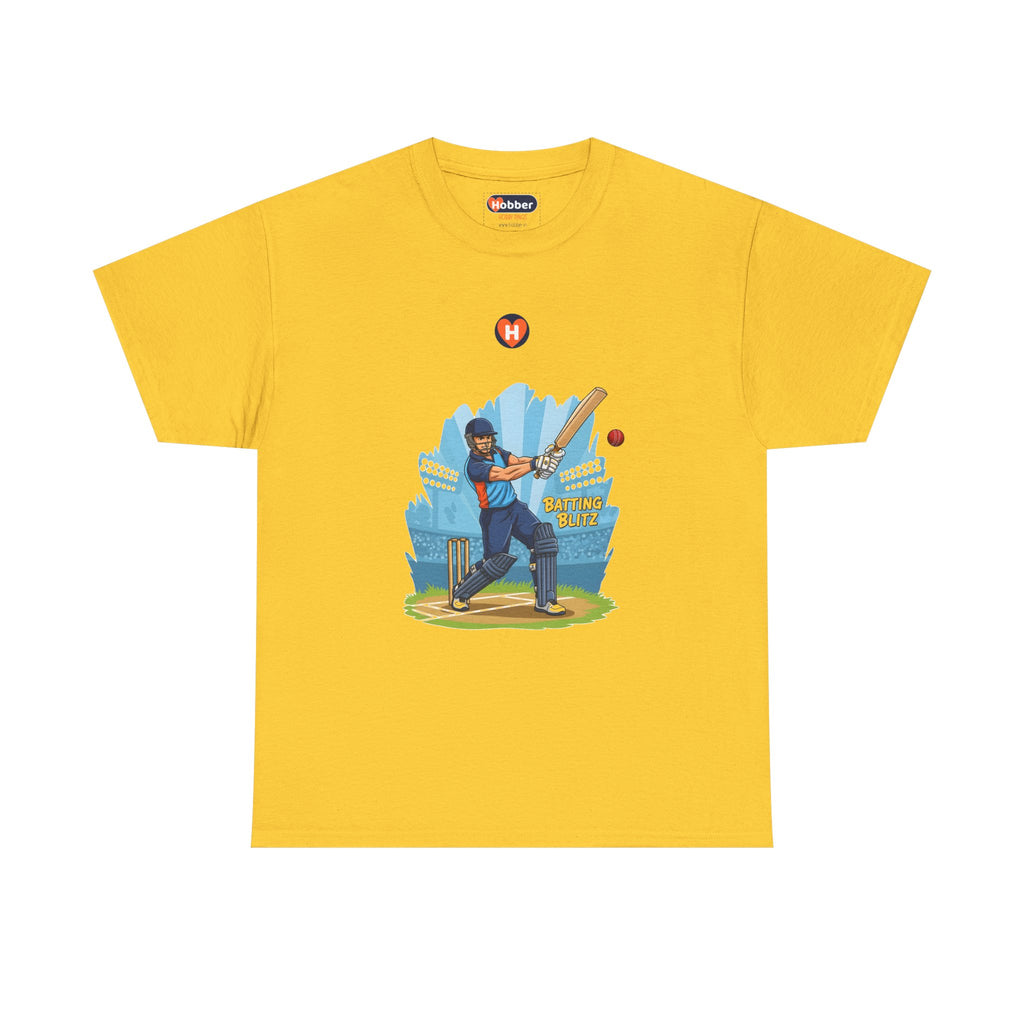 Hobber Mens Sports & Adventure T-Shirt, #25 Cricket