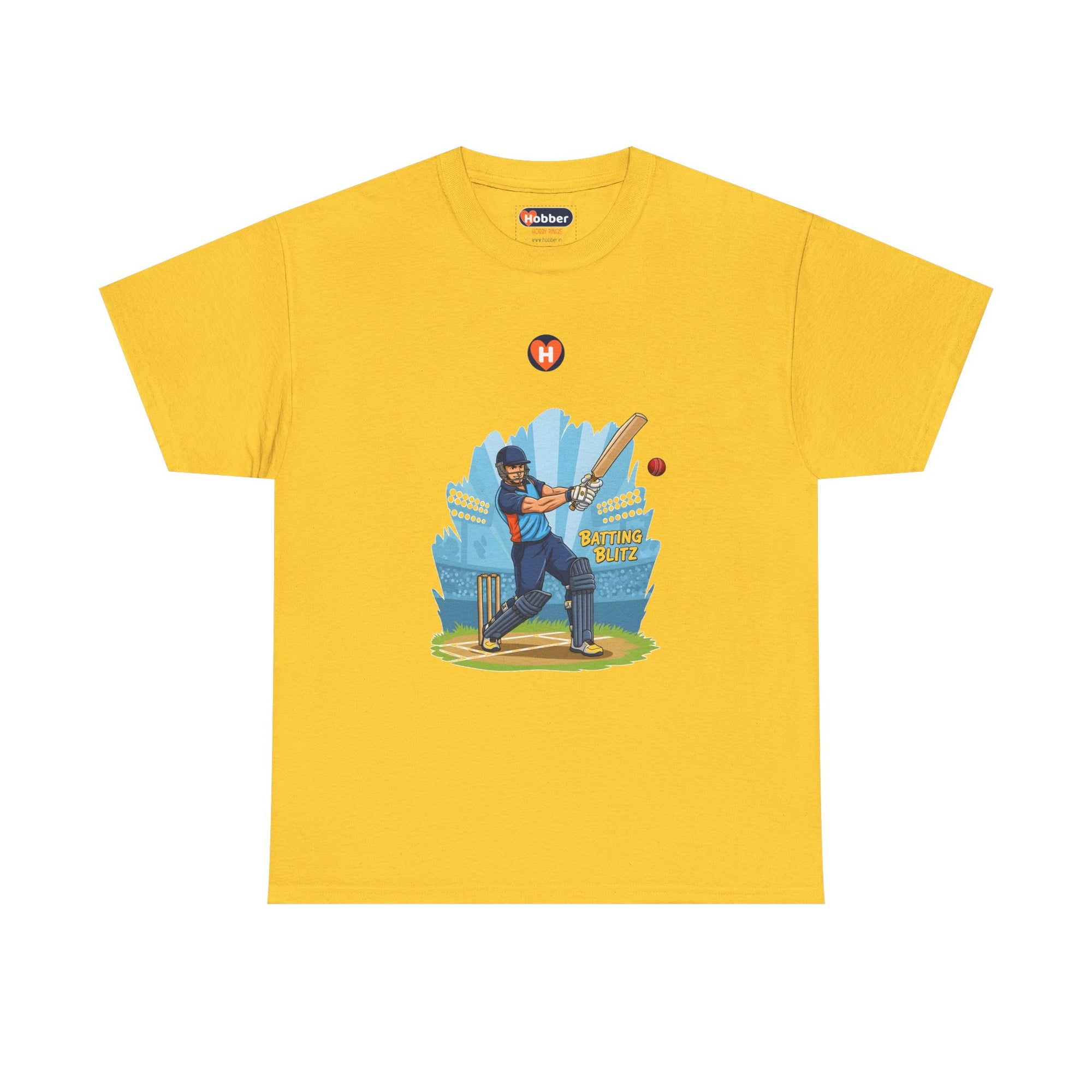Hobber Mens Sports & Adventure T-Shirt, #25 Cricket