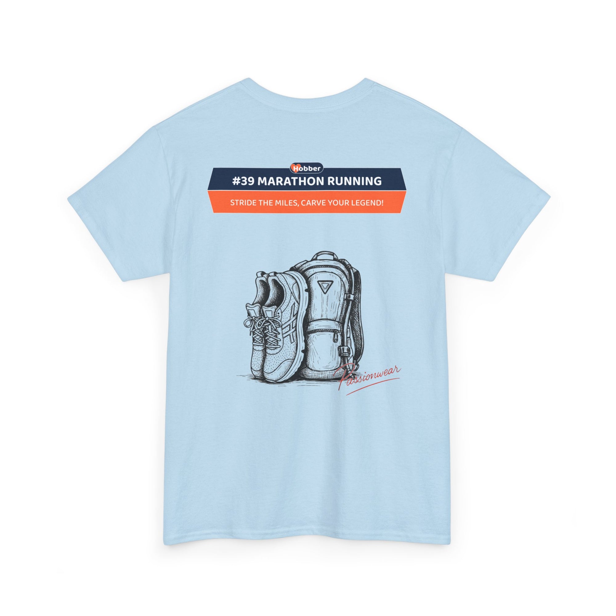 Hobber Unisex Sports & Adventure T-Shirt, #39 Marathon running