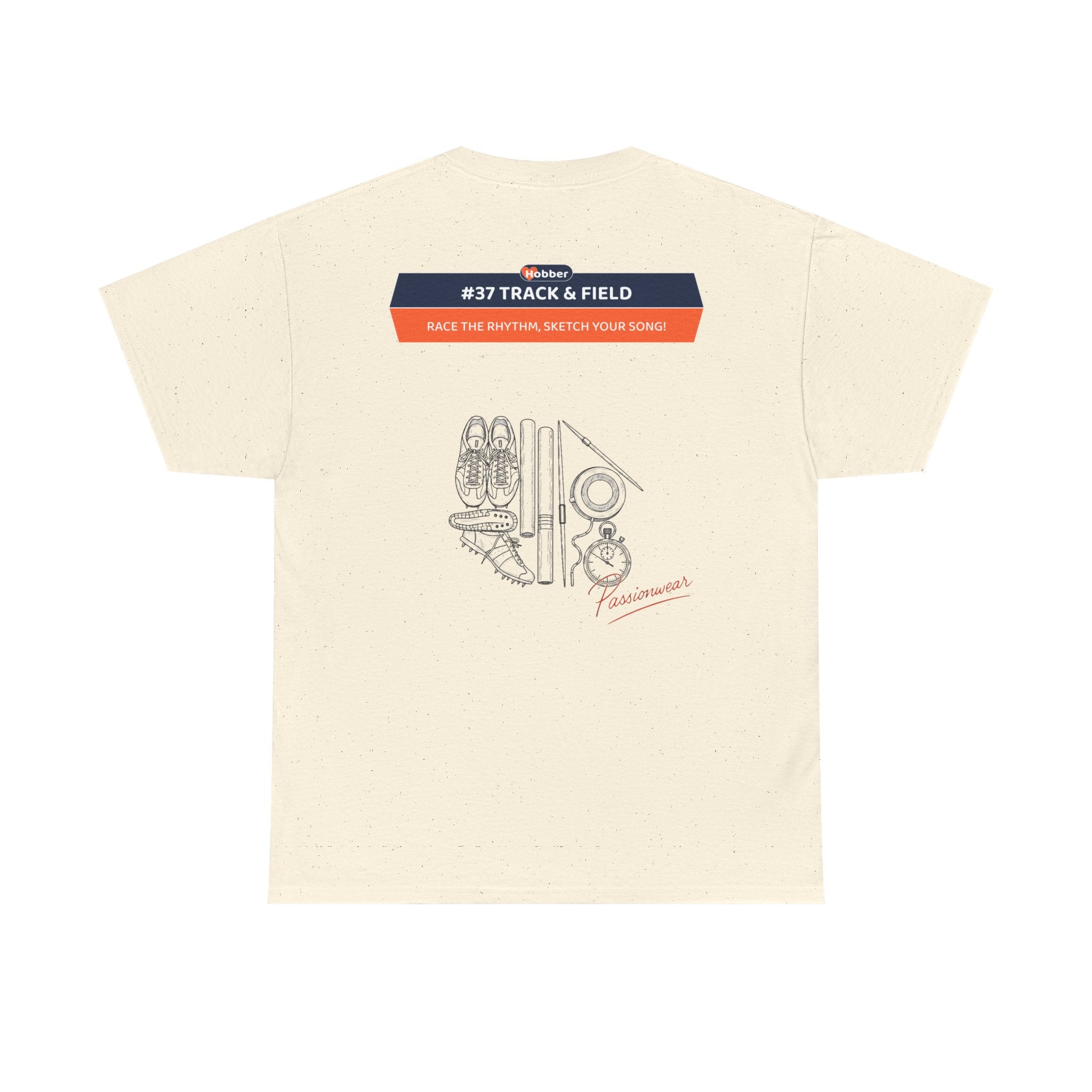 Hobber Mens Sports & Adventure T-Shirt, #37 Track & field