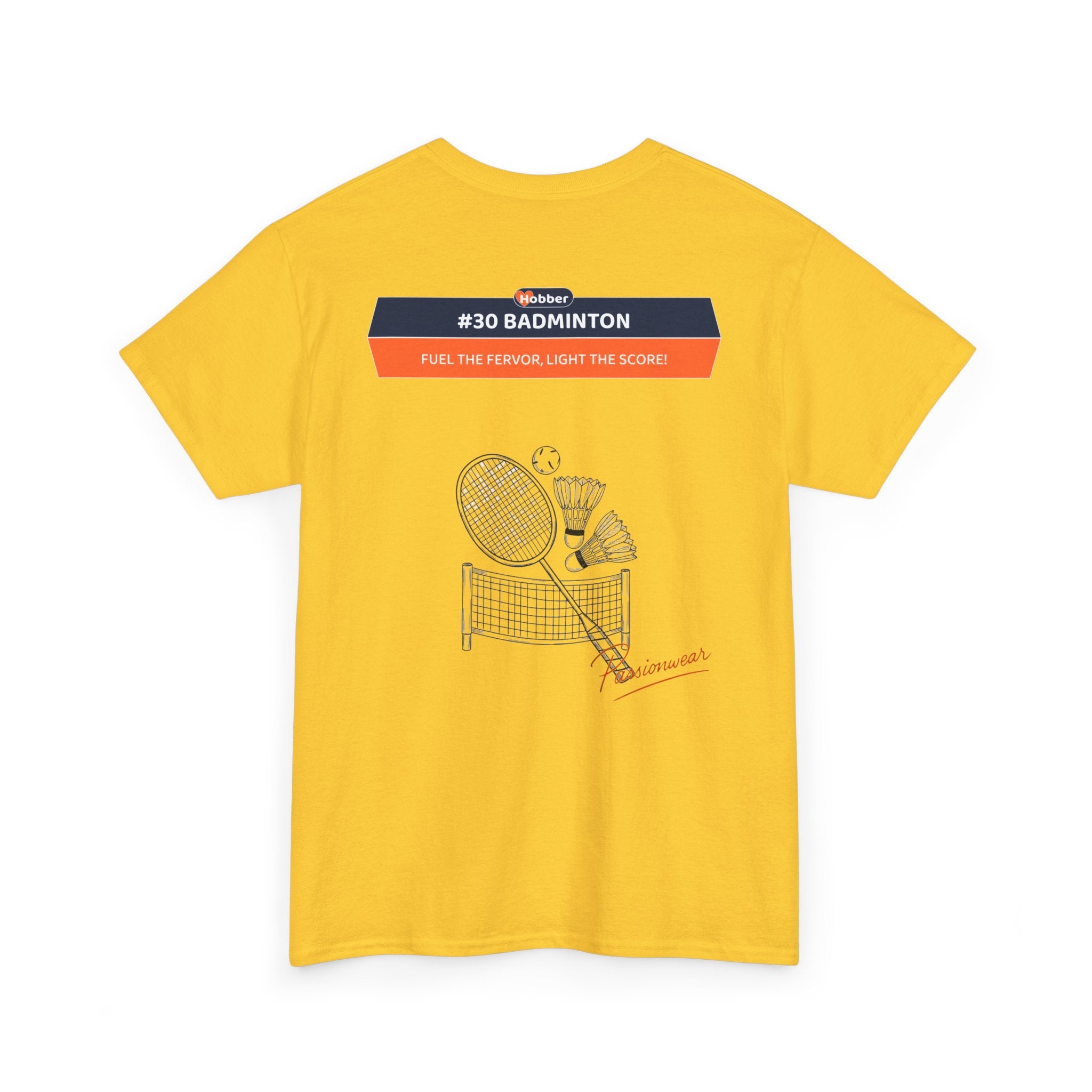 Hobber Unisex Sports & Adventure T-Shirt, #30 Badminton