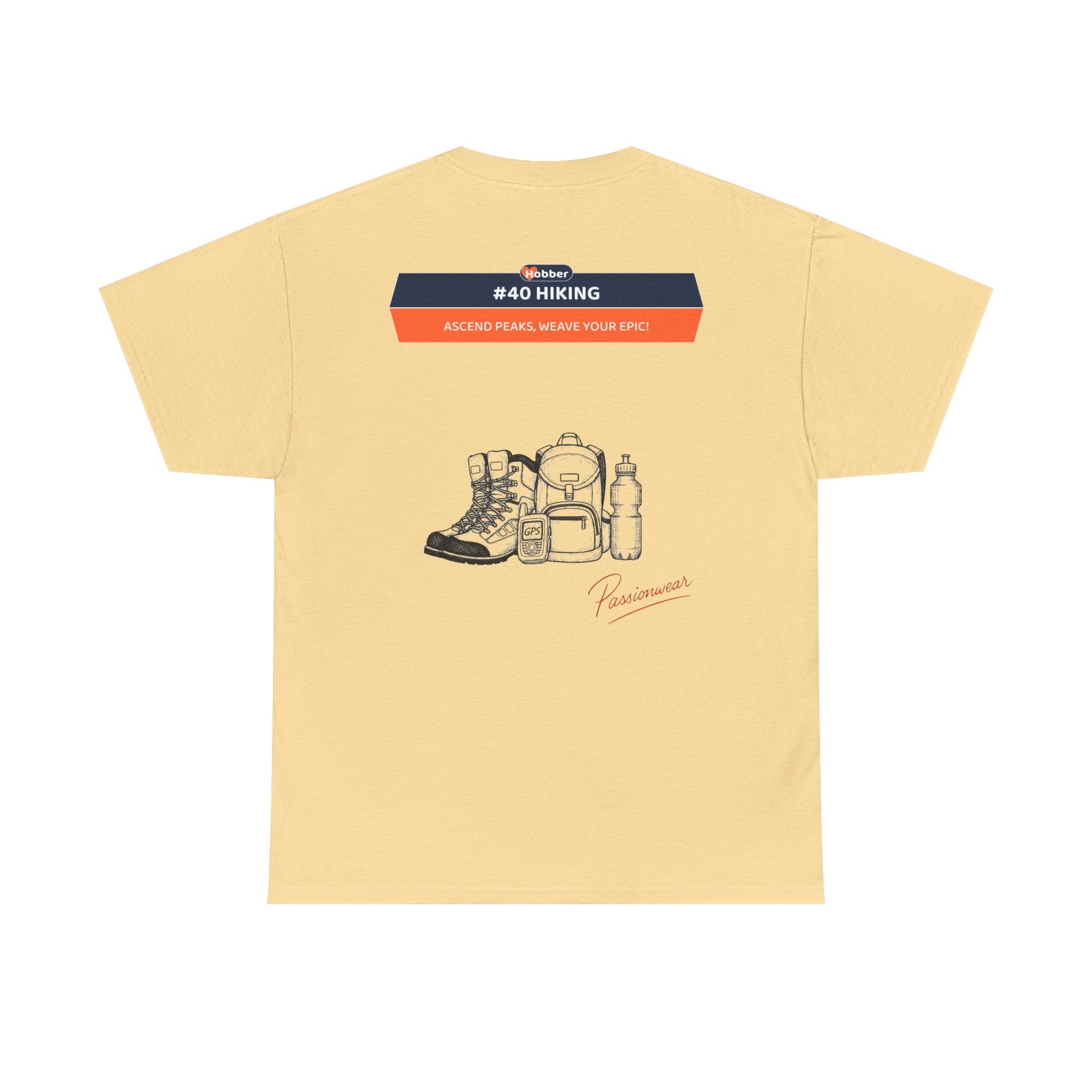 Hobber Unisex Sports & Adventure T-Shirt, #40 Hiking