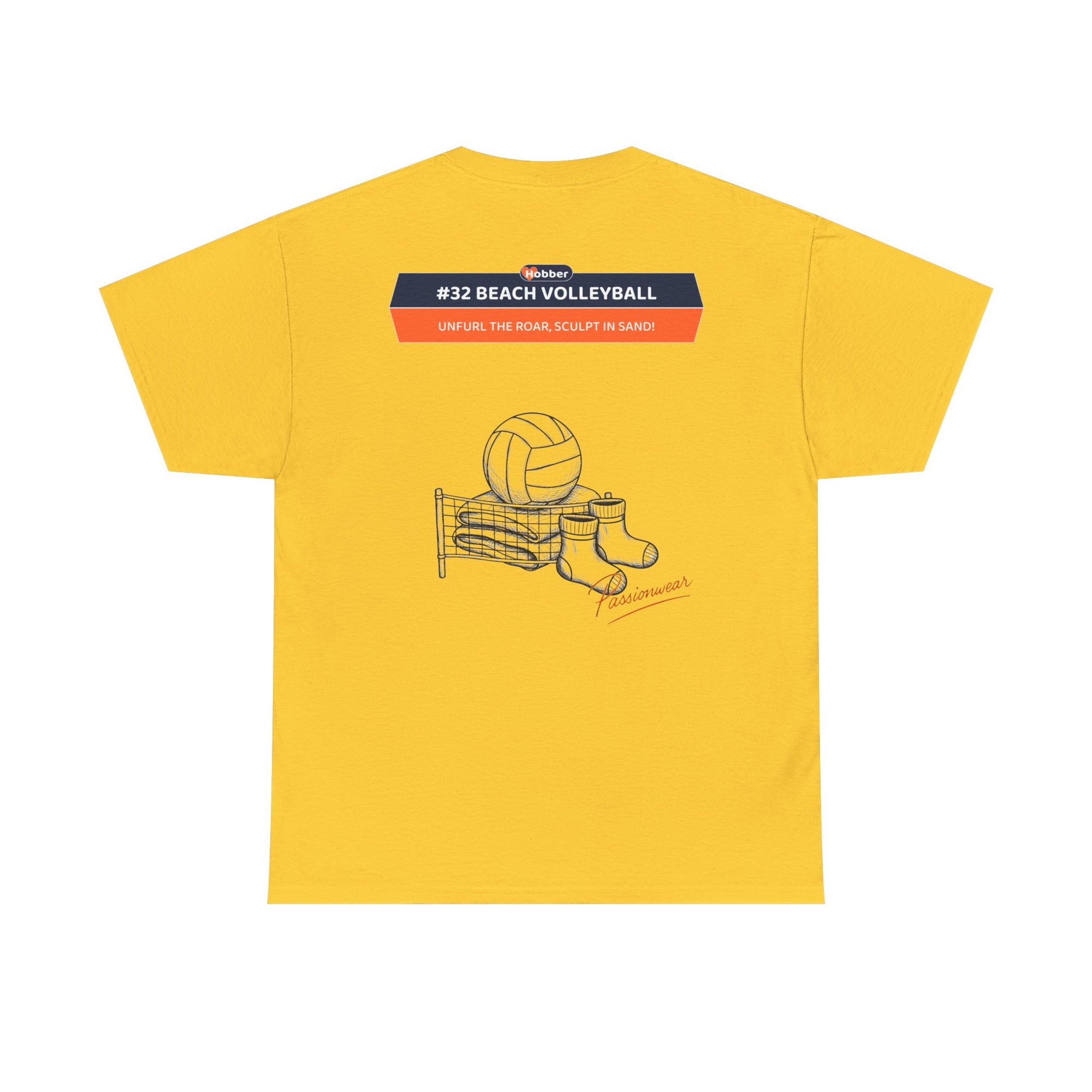Hobber Unisex Sports & Adventure T-Shirt, #32 Beach volleyball