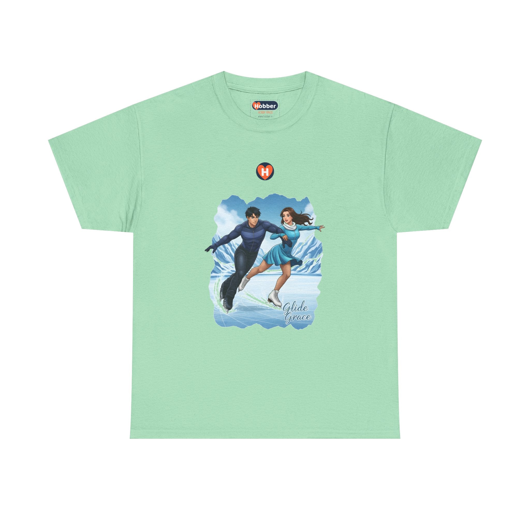 Hobber Unisex Sports & Adventure T-Shirt, #15 Skating (Ice)