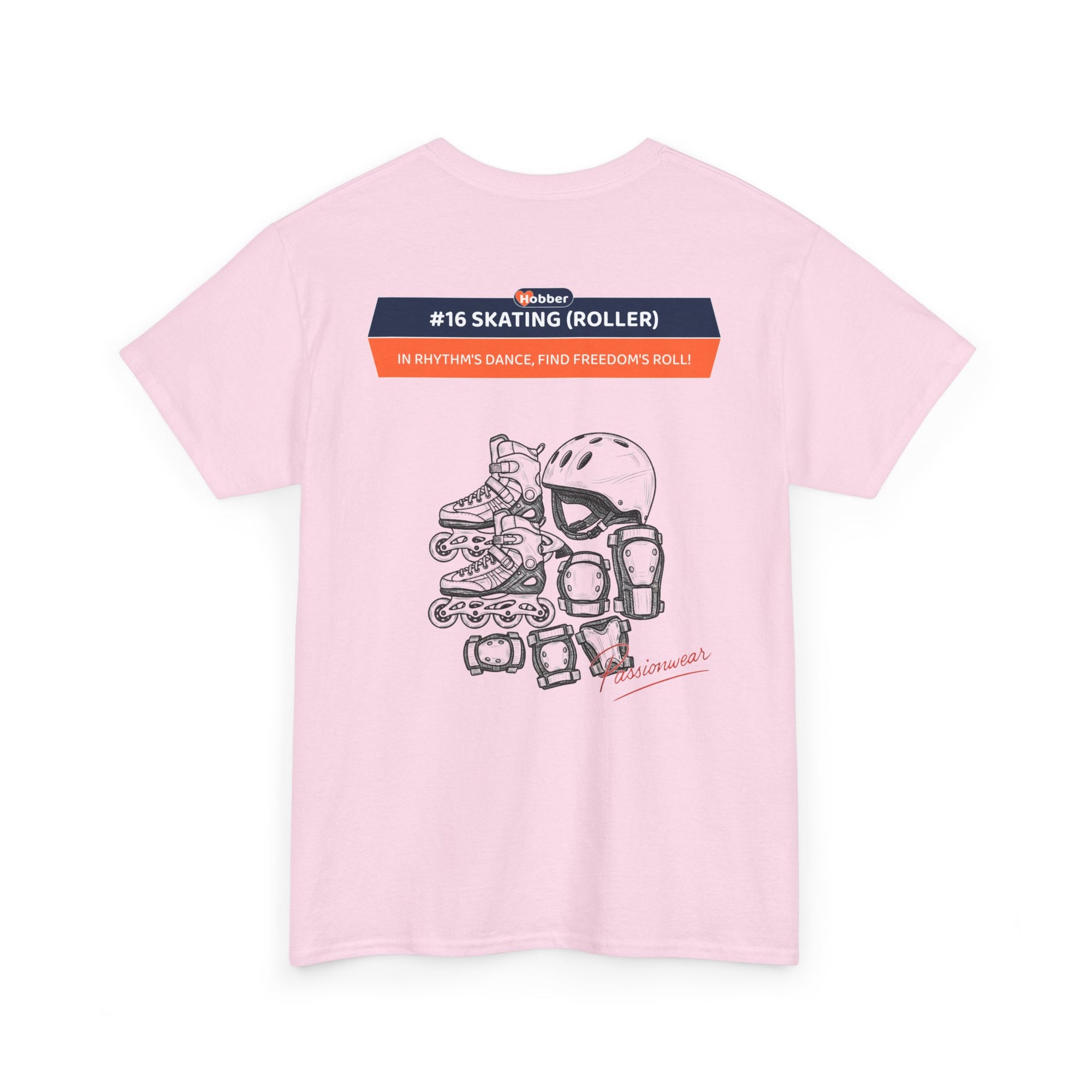 Hobber Unisex Sports & Adventure T-Shirt, #16 Skating (Roller)