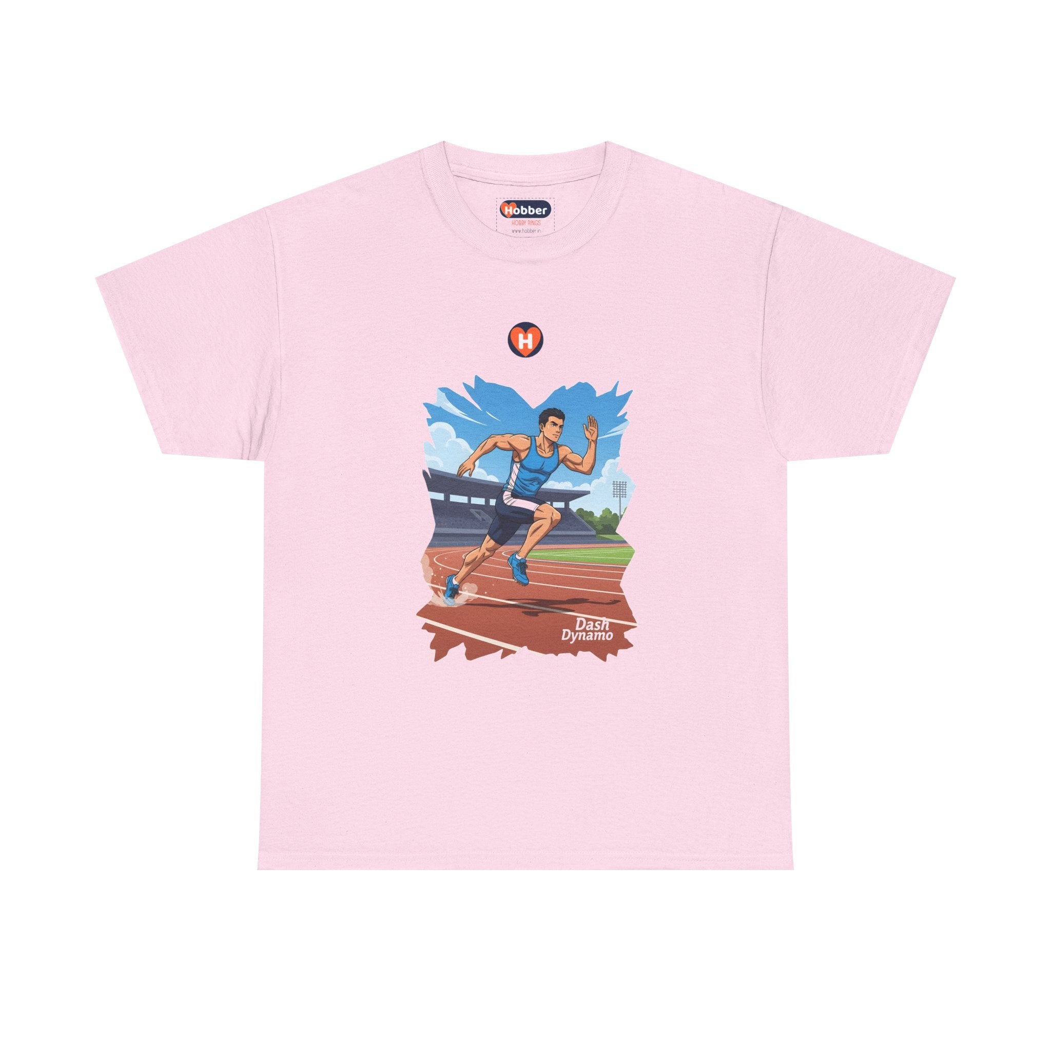 Hobber Mens Sports & Adventure T-Shirt, #38 Sprinting