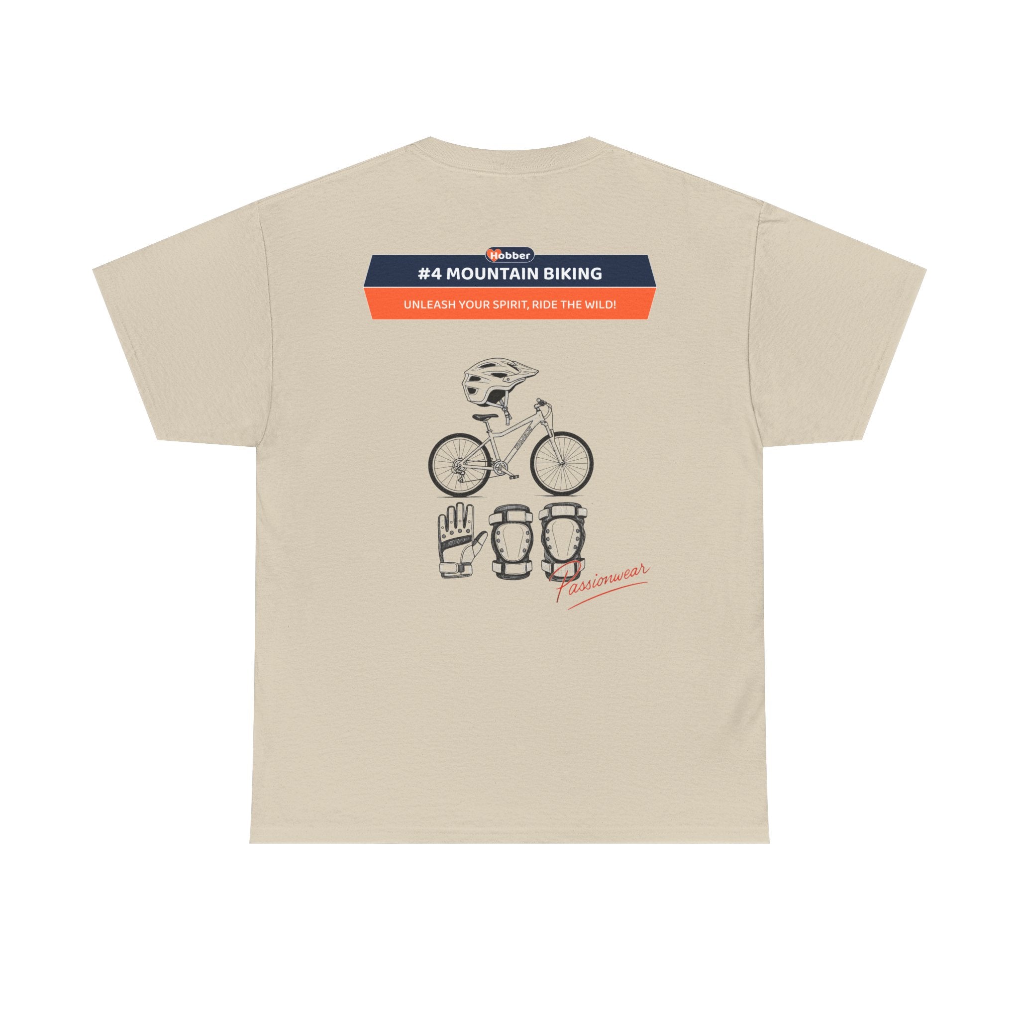 Hobber Mens Sports & Adventure T-Shirt, #4 Mountain biking