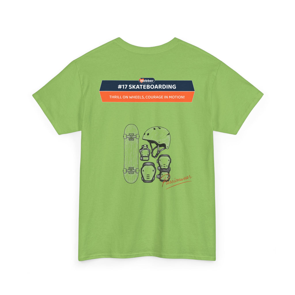 Hobber Mens Sports & Adventure T-Shirt, #17 Skateboarding
