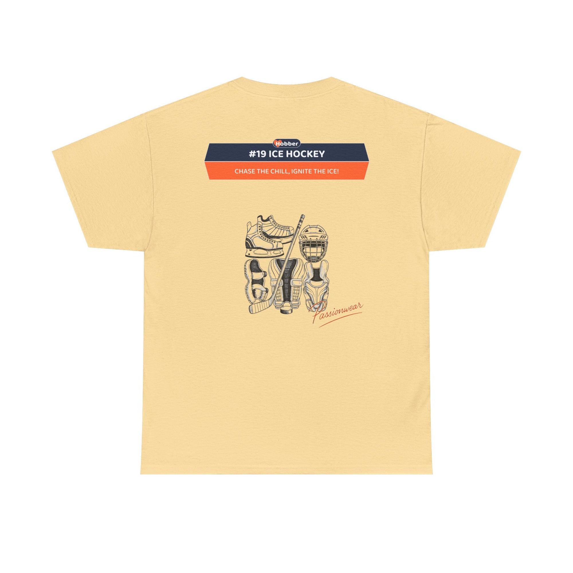 Hobber Mens Sports & Adventure T-Shirt, #19 Ice hockey