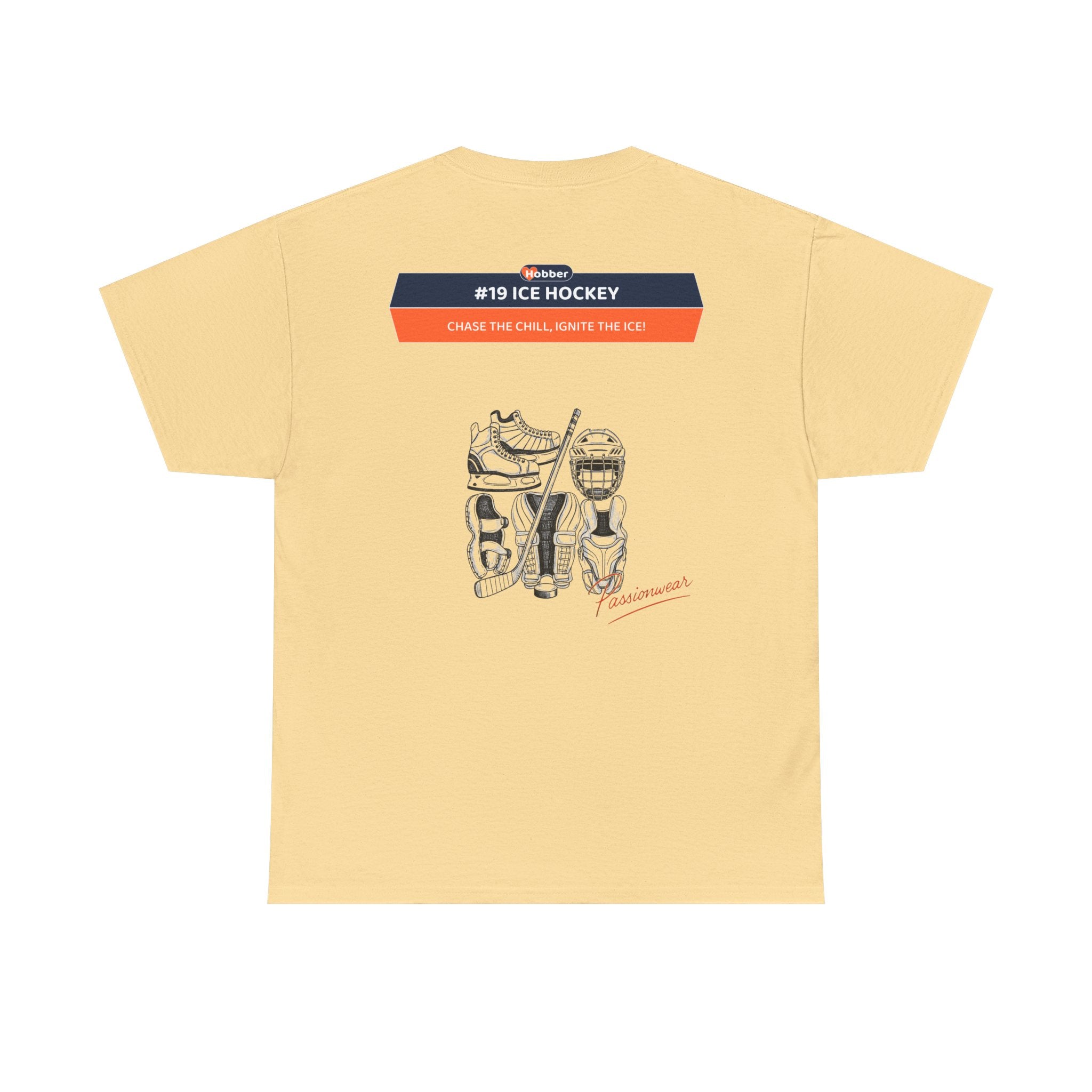 Hobber Mens Sports & Adventure T-Shirt, #19 Ice hockey