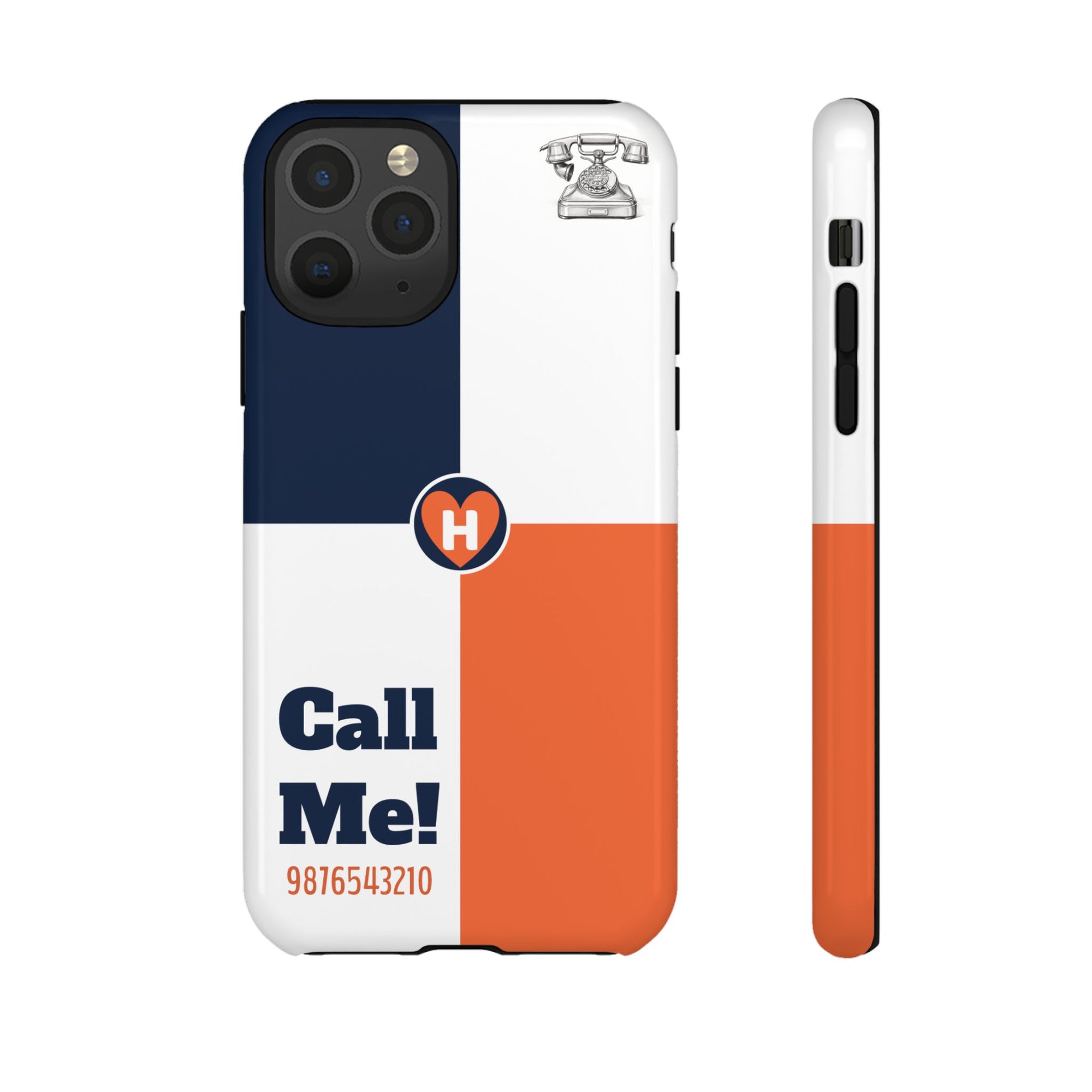 Hobber CallMe: Stylish Phone Case for Tough Protection, Customizable Cover for Gift, Sports Fans, Birthday, Everyday Use, Durable Design