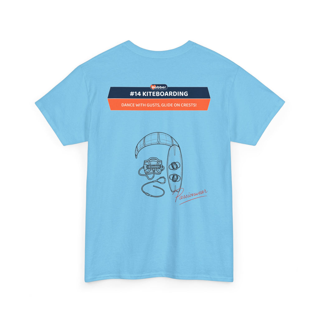 Hobber Mens Sports & Adventure T-Shirt, #14 Kiteboarding