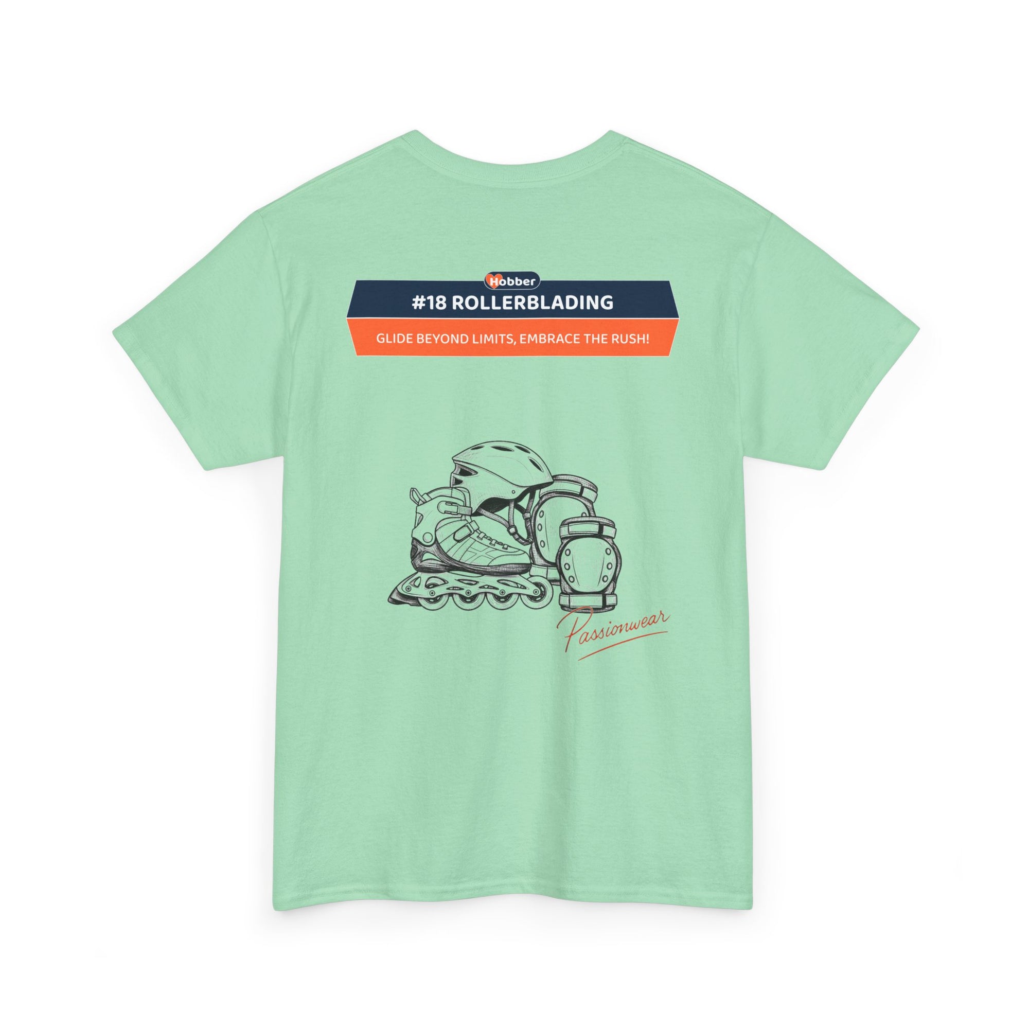 Hobber Unisex Sports & Adventure T-Shirt, #18 Rollerblading