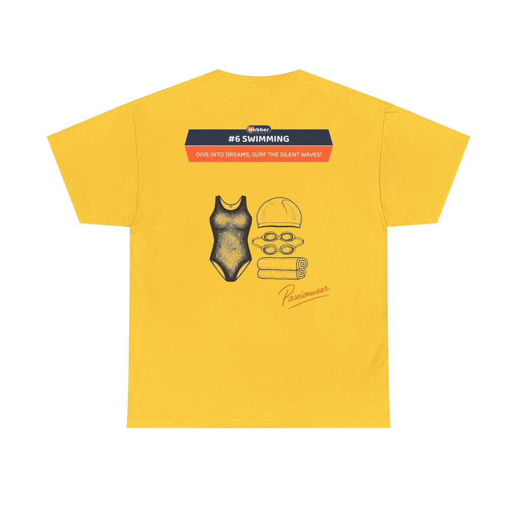 Hobber Unisex Sports & Adventure T-Shirt, #6 Swimming