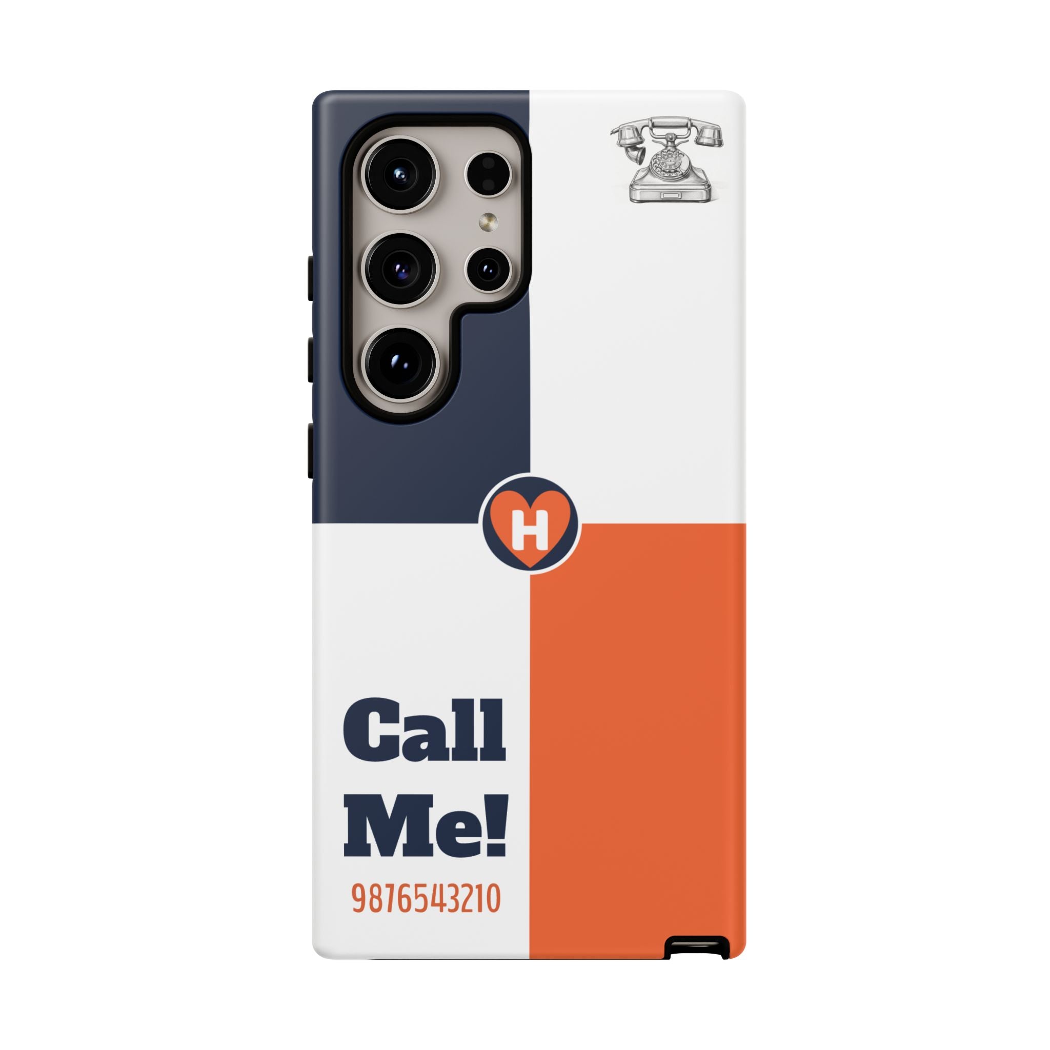 Hobber CallMe: Stylish Phone Case for Tough Protection, Customizable Cover, Durable Design