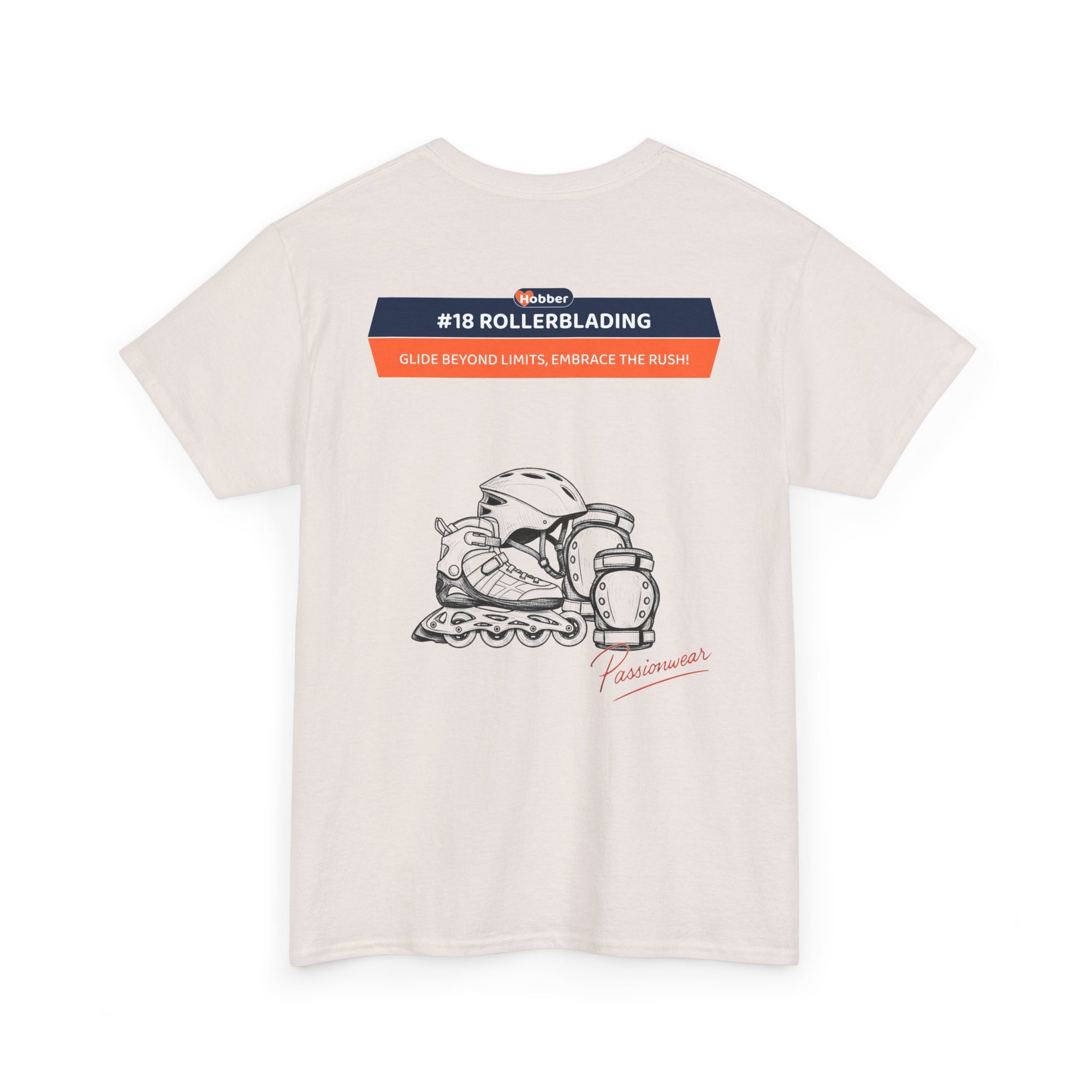 Hobber Unisex Sports & Adventure T-Shirt, #18 Rollerblading