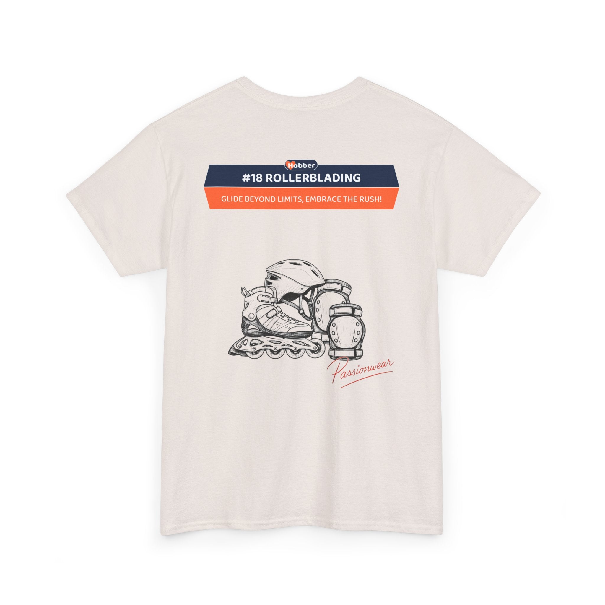 Hobber Unisex Sports & Adventure T-Shirt, #18 Rollerblading