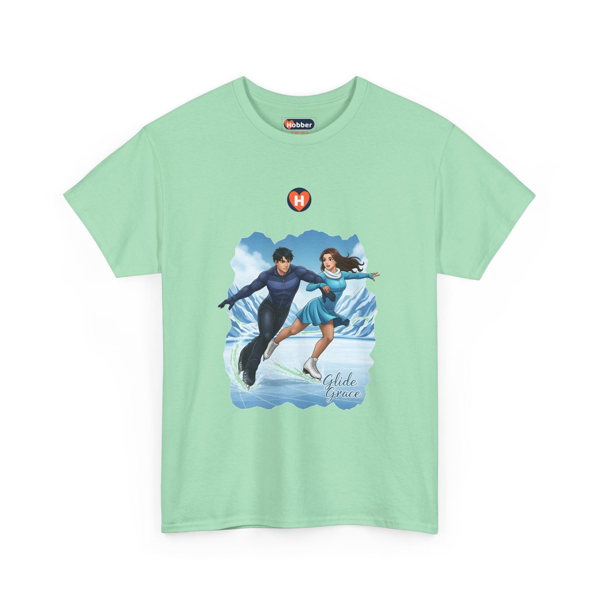 Hobber Unisex Sports & Adventure T-Shirt, #15 Skating (Ice)