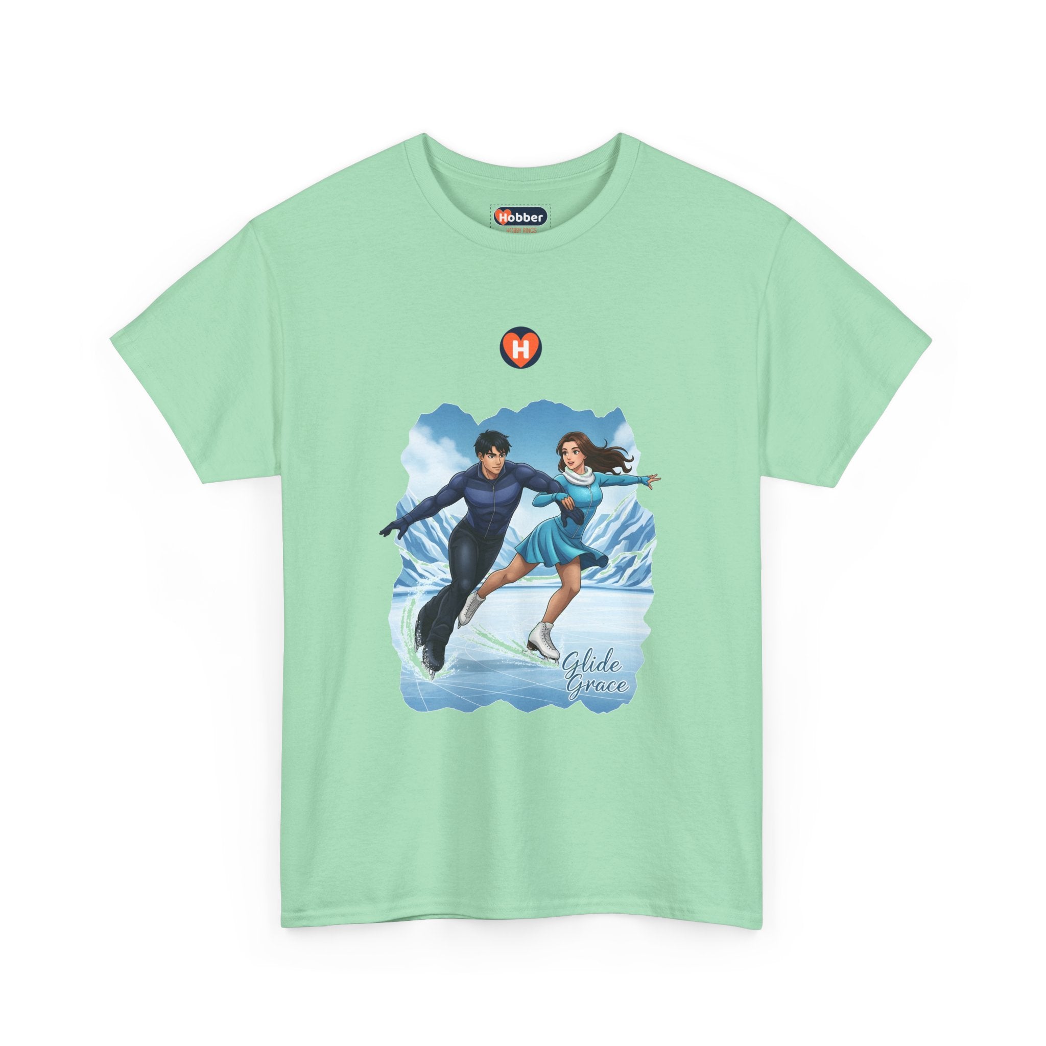 Hobber Unisex Sports & Adventure T-Shirt, #15 Skating (Ice)