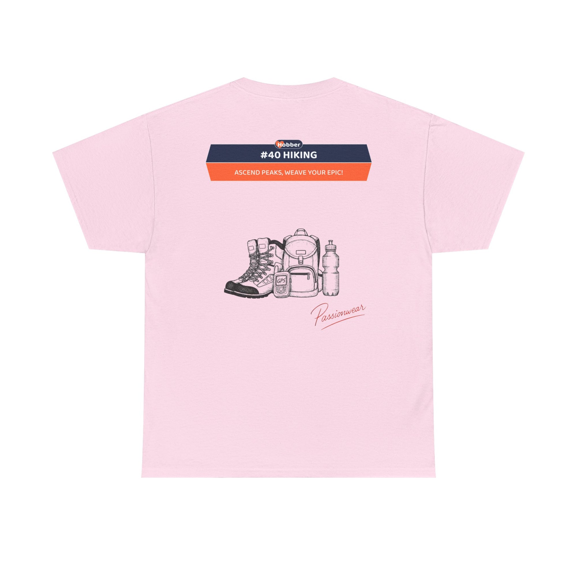 Hobber Unisex Sports & Adventure T-Shirt, #40 Hiking