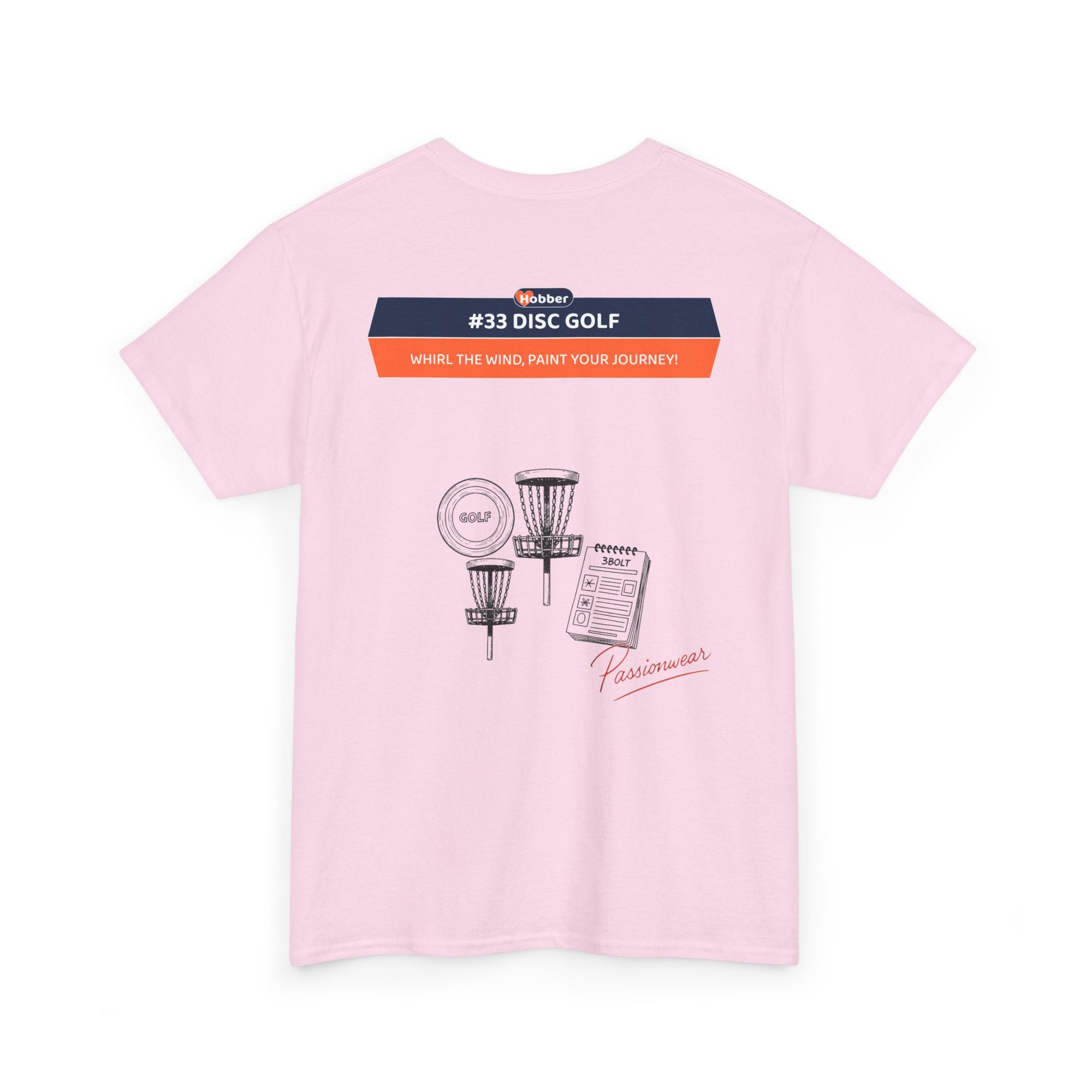 Hobber Unisex Sports & Adventure T-Shirt, #33 Disc golf