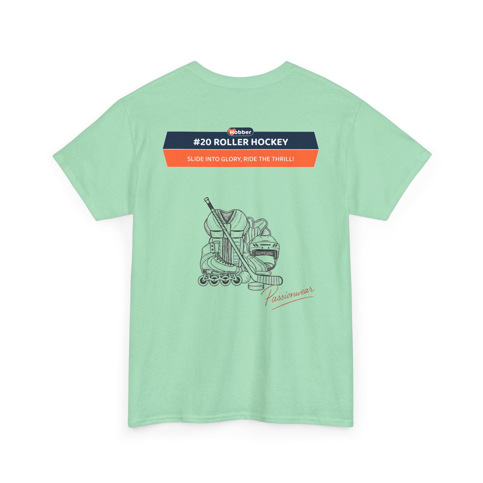 Hobber Mens Sports & Adventure T-Shirt, #20 Roller hockey
