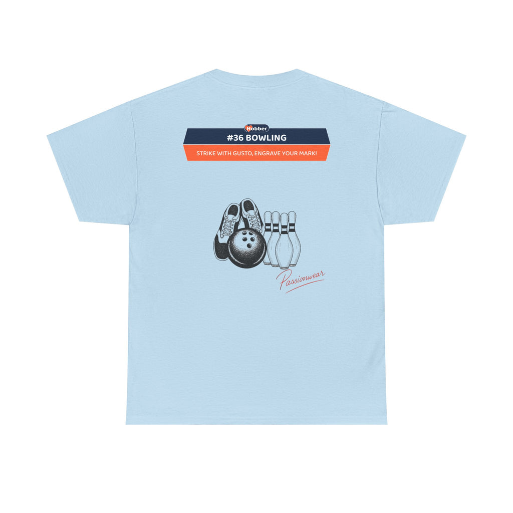 Hobber Unisex Sports & Adventure T-Shirt, #36 Bowling