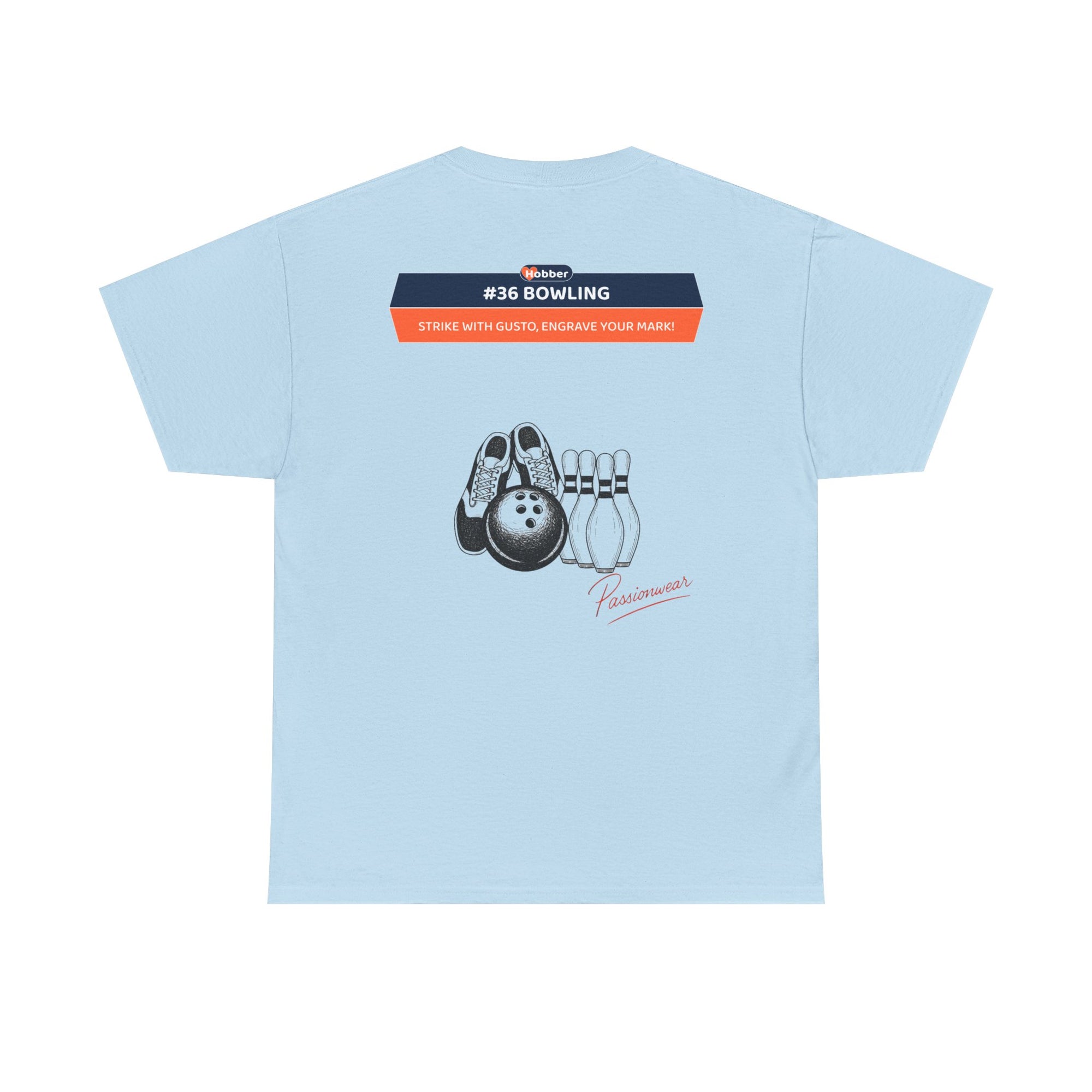 Hobber Unisex Sports & Adventure T-Shirt, #36 Bowling