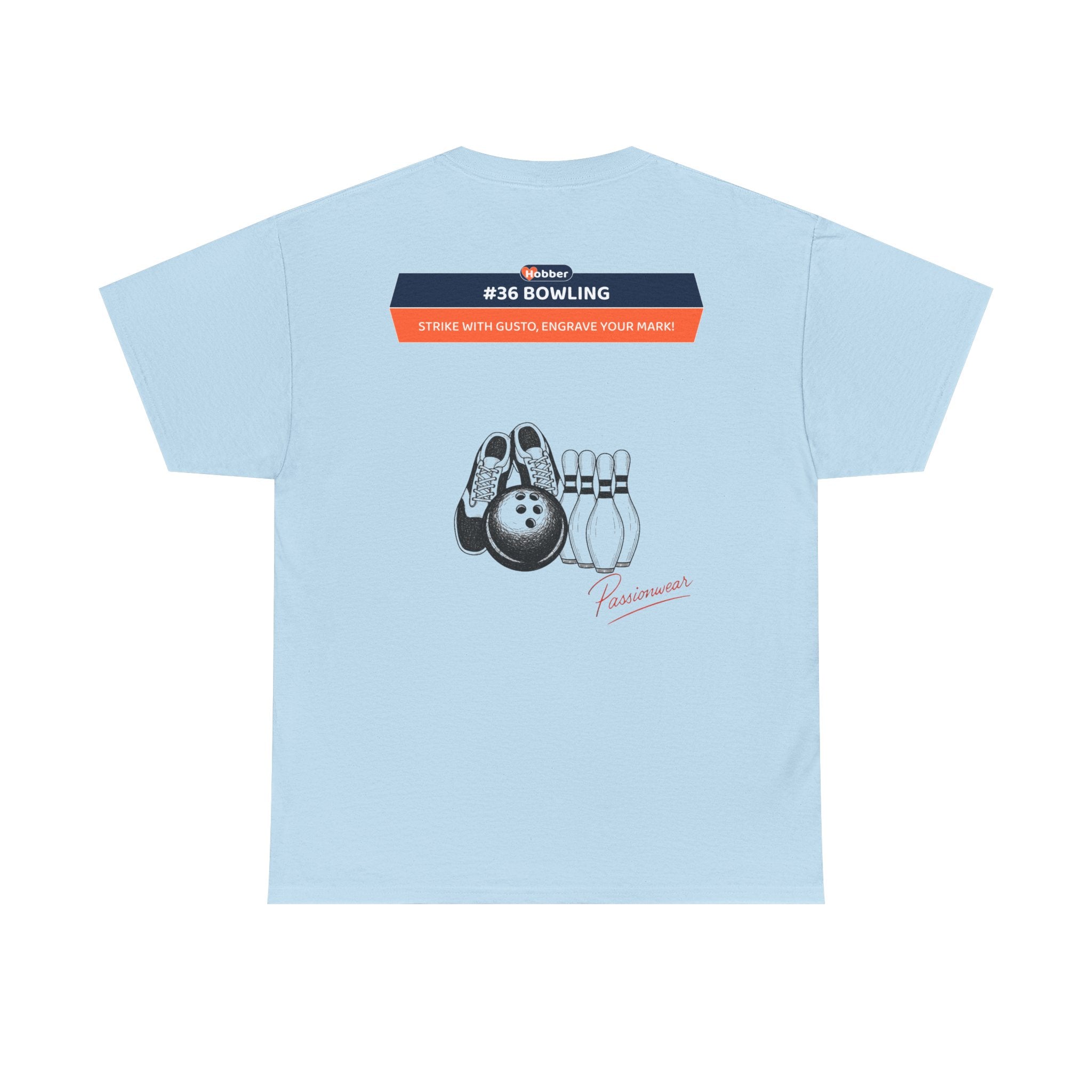 Hobber Unisex Sports & Adventure T-Shirt, #36 Bowling