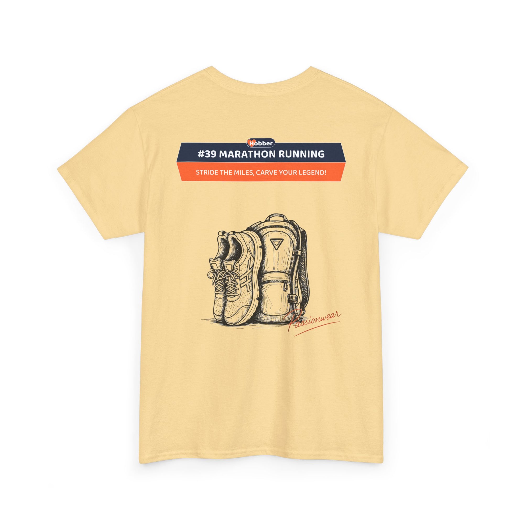 Hobber Unisex Sports & Adventure T-Shirt, #39 Marathon running