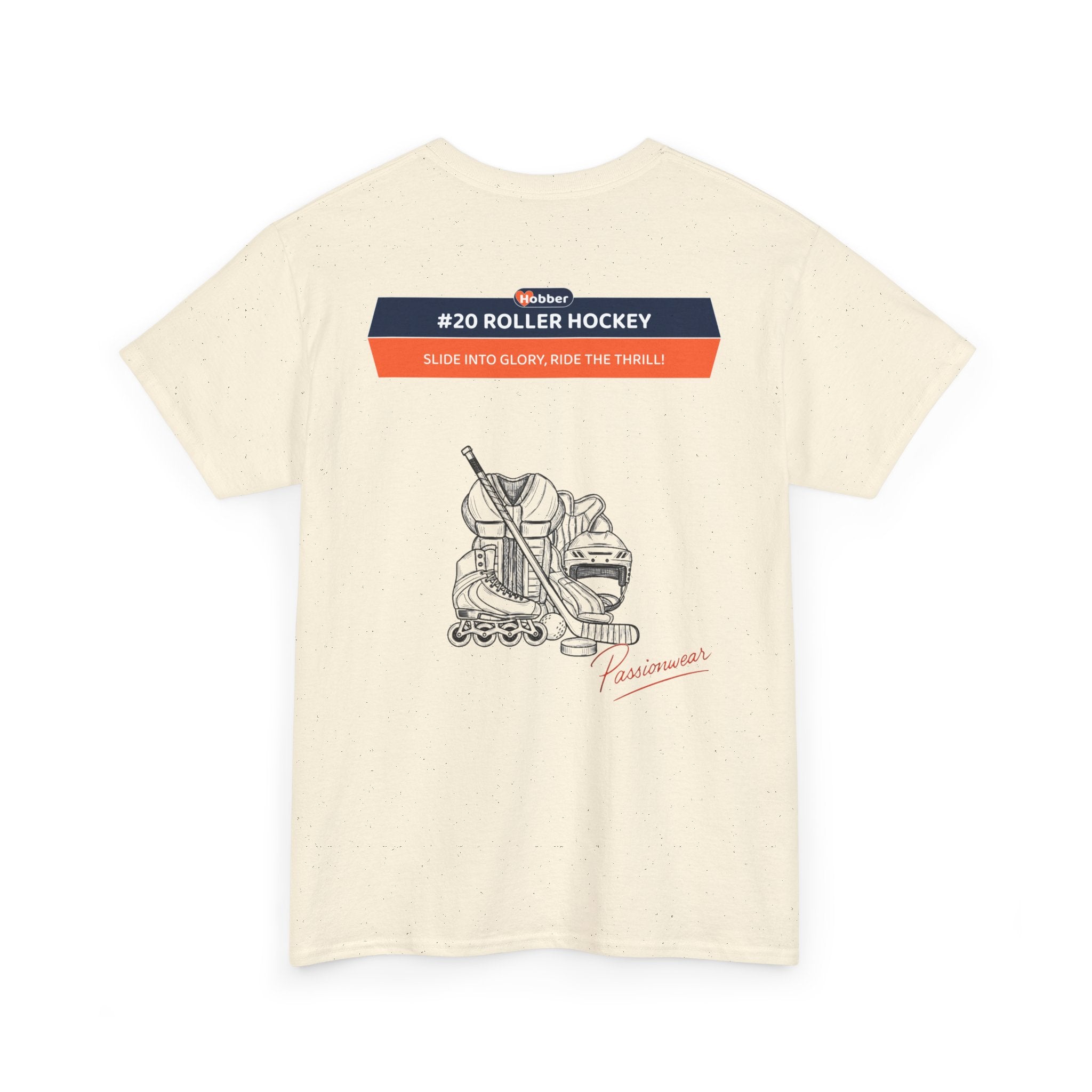 Hobber Mens Sports & Adventure T-Shirt, #20 Roller hockey