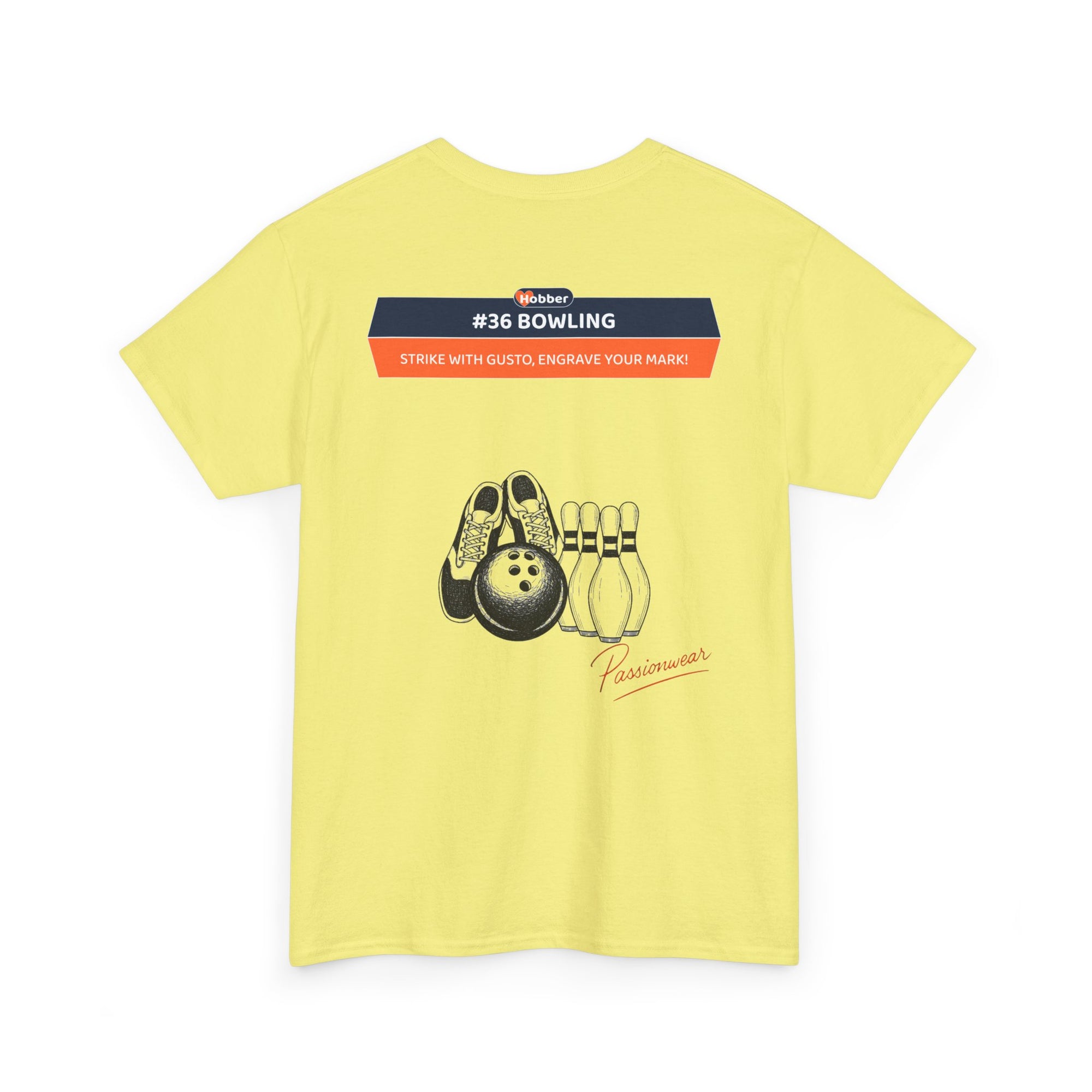 Hobber Unisex Sports & Adventure T-Shirt, #36 Bowling