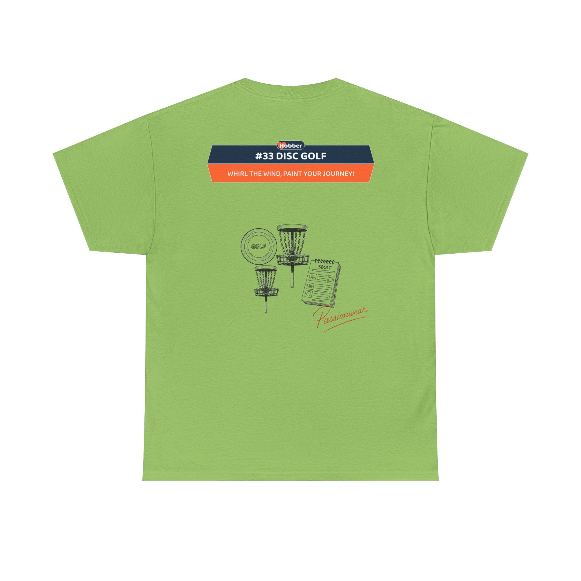Hobber Unisex Sports & Adventure T-Shirt, #33 Disc golf