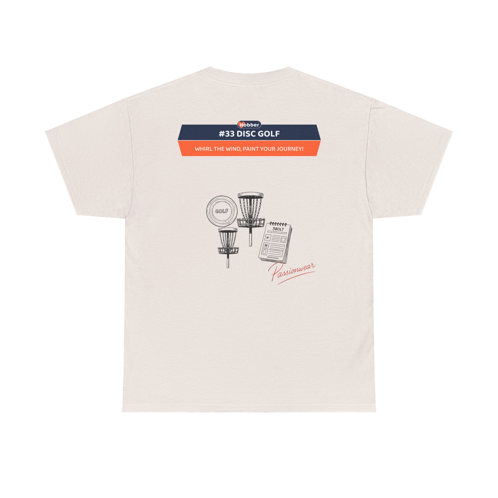 Hobber Unisex Sports & Adventure T-Shirt, #33 Disc golf
