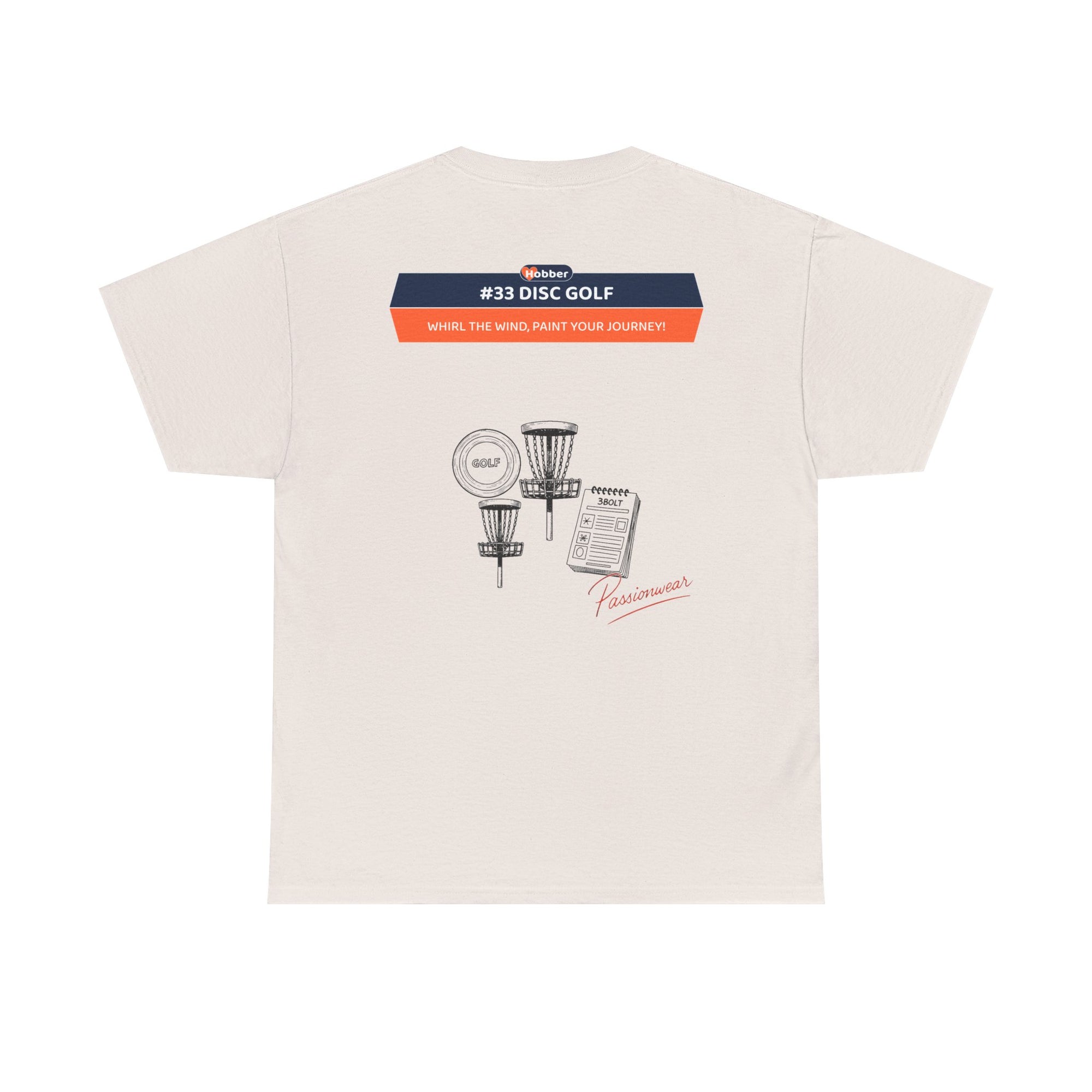 Hobber Unisex Sports & Adventure T-Shirt, #33 Disc golf